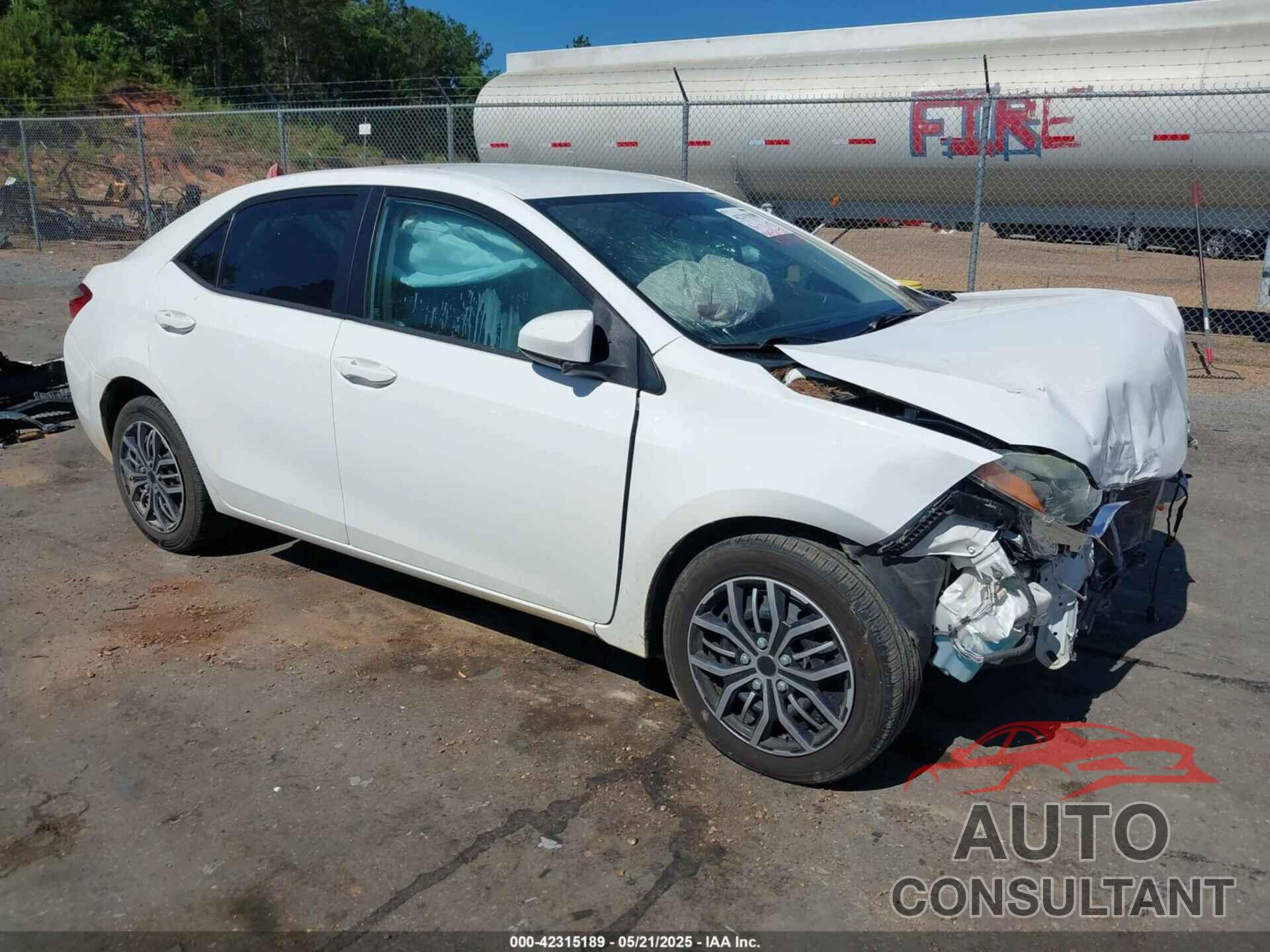 TOYOTA COROLLA 2016 - 2T1BURHE4GC515603