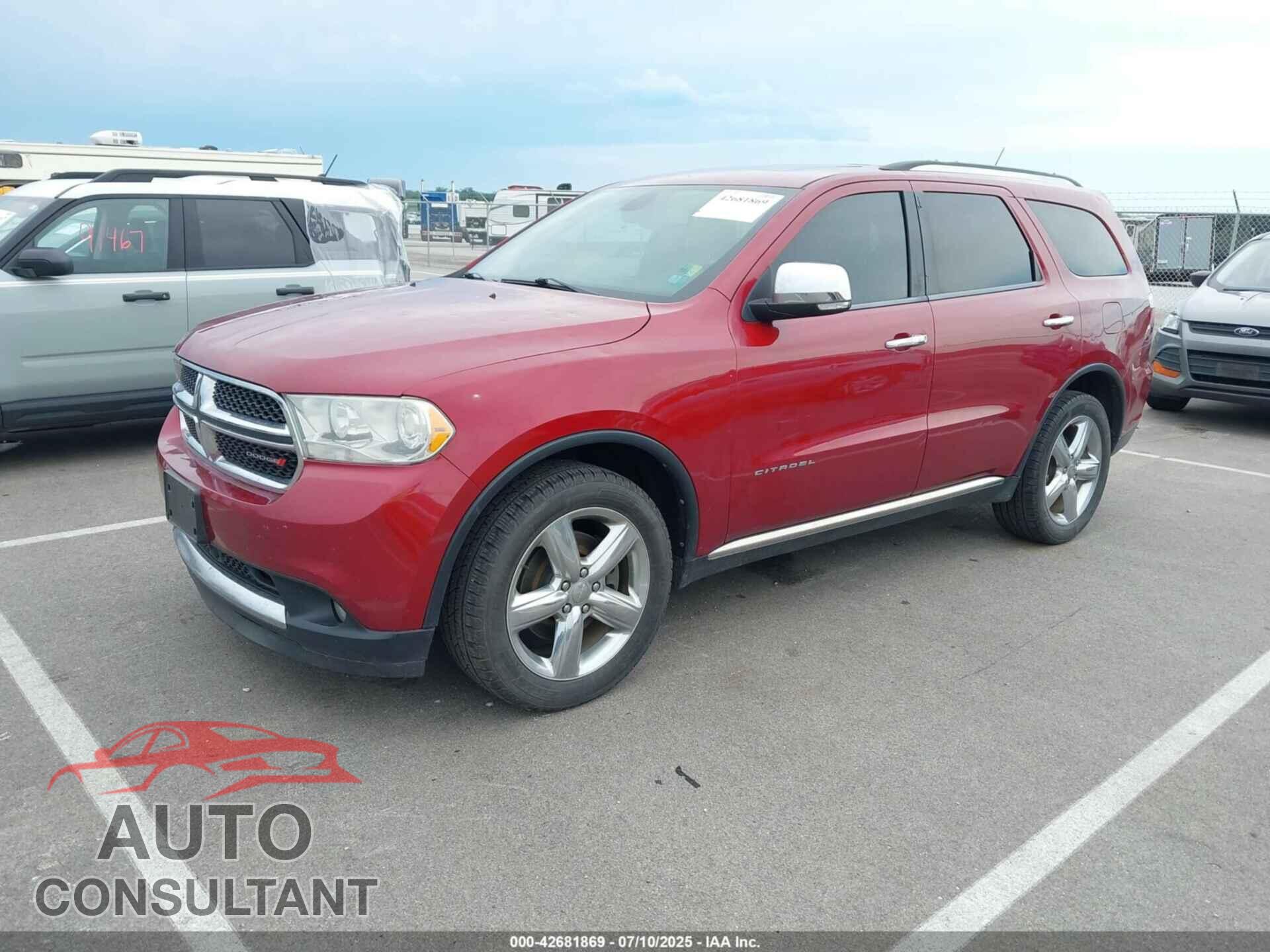 DODGE DURANGO 2013 - 1C4RDJEGXDC637943