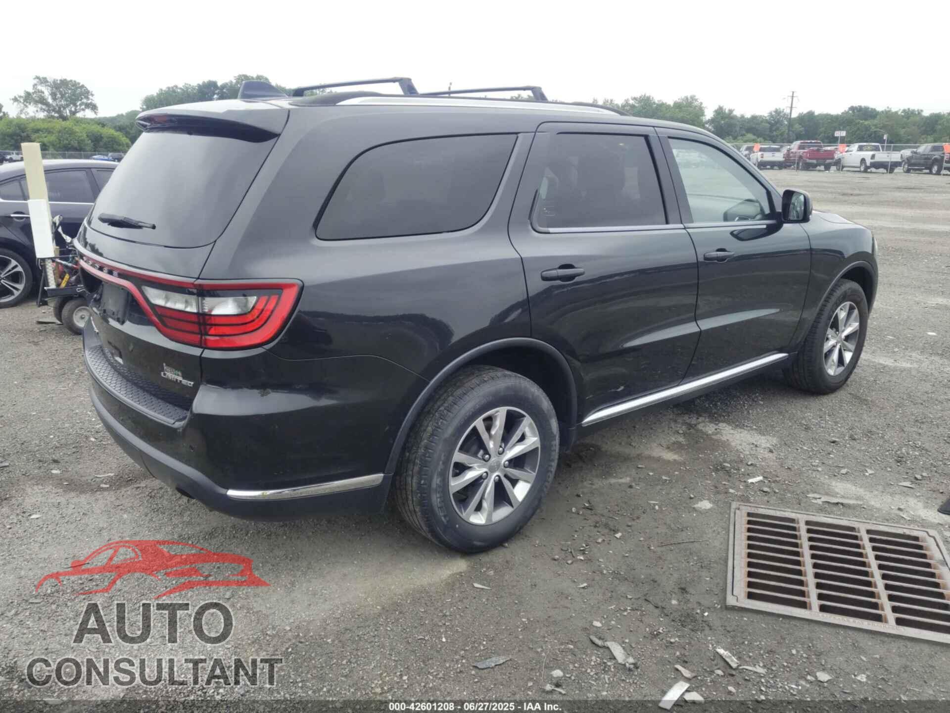 DODGE DURANGO 2016 - 1C4RDJDG1GC419721