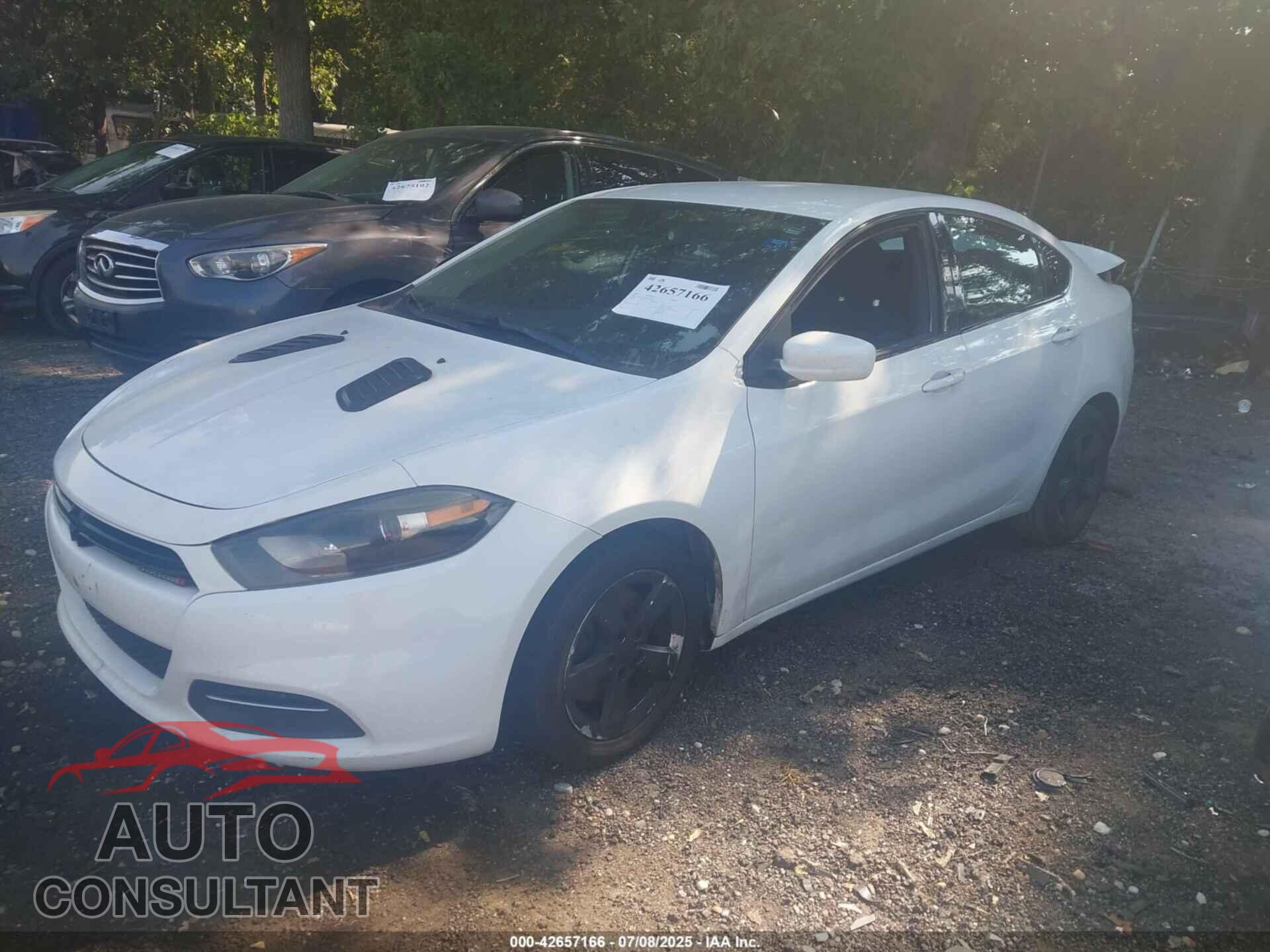 DODGE DART 2015 - 1C3CDFBB3FD351705