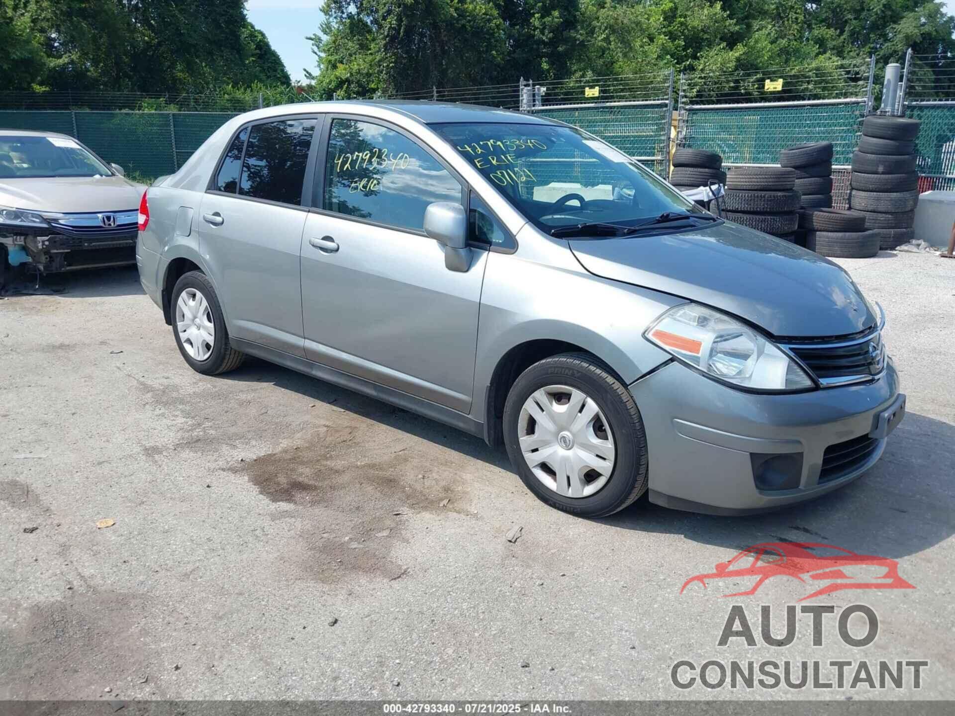 NISSAN VERSA 2011 - 3N1BC1AP0BL436602