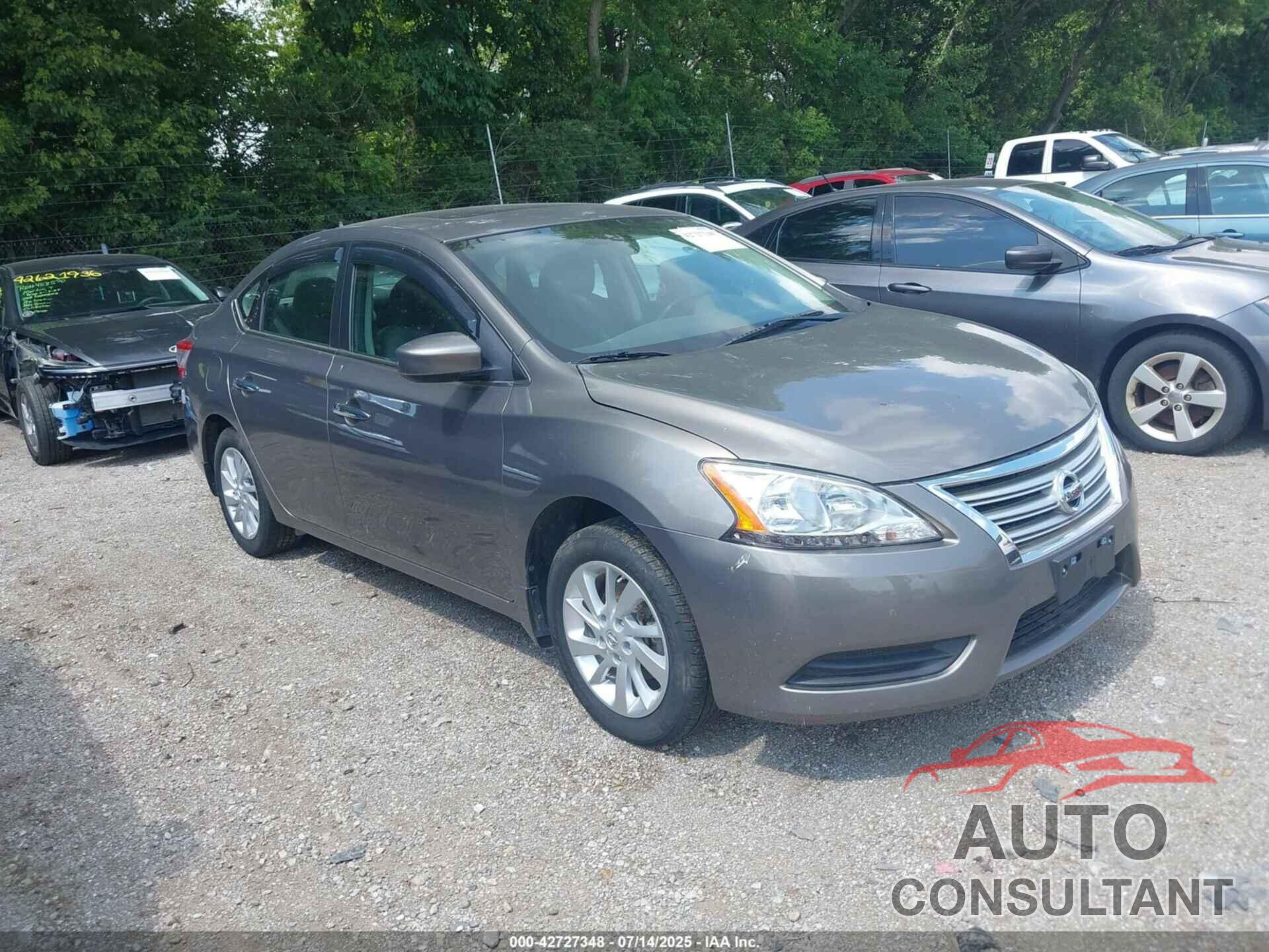 NISSAN SENTRA 2015 - 3N1AB7AP8FY248016