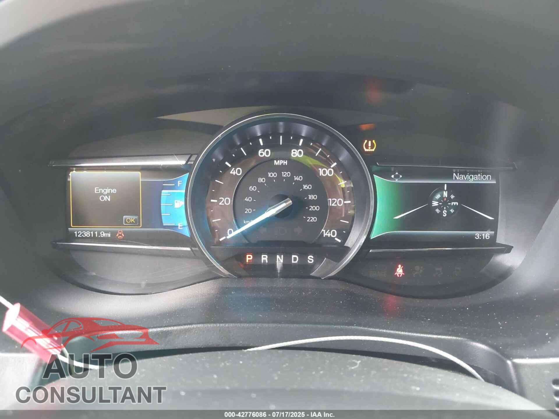 FORD EXPLORER 2017 - 1FM5K8D80HGA32833