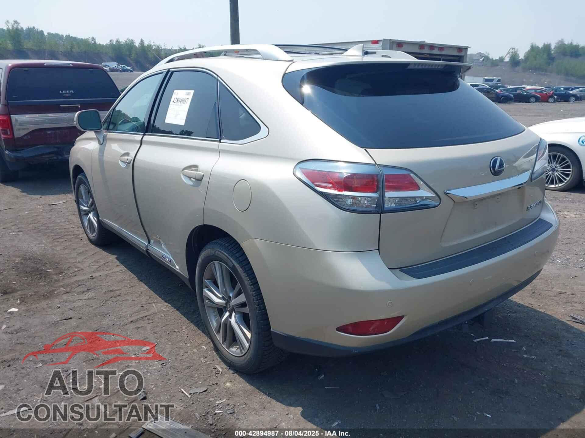 LEXUS RX 450H 2015 - 2T2BC1BA3FC005490