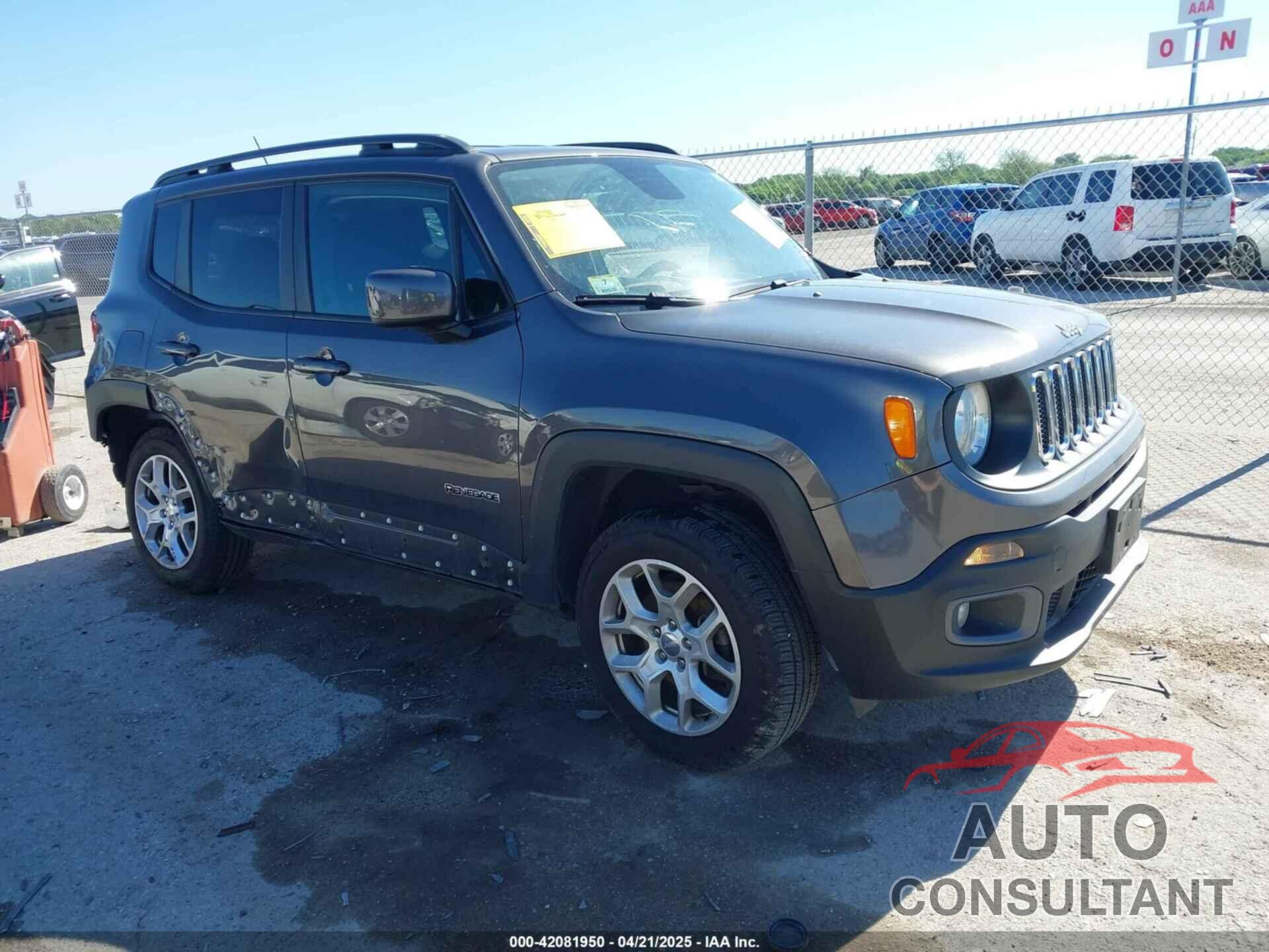 JEEP RENEGADE 2017 - ZACCJBBB5HPF63104