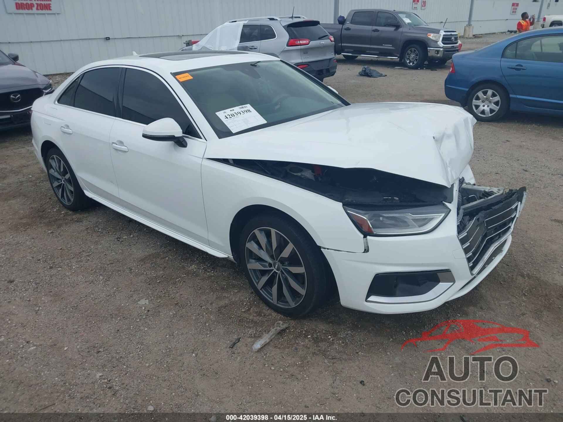 AUDI A4 2020 - WAUGMAF43LN012232