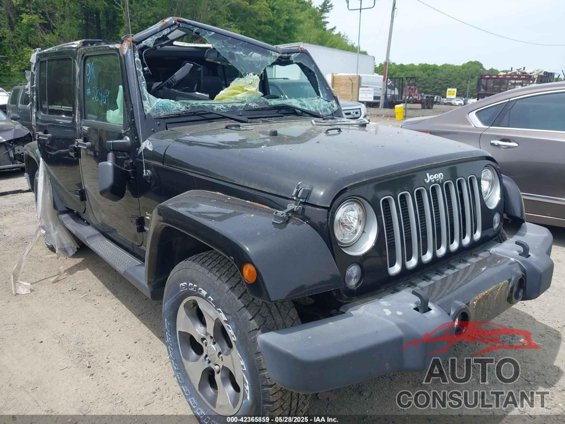 JEEP WRANGLER UNLIMITED 2017 - 1C4BJWEG3HL719400