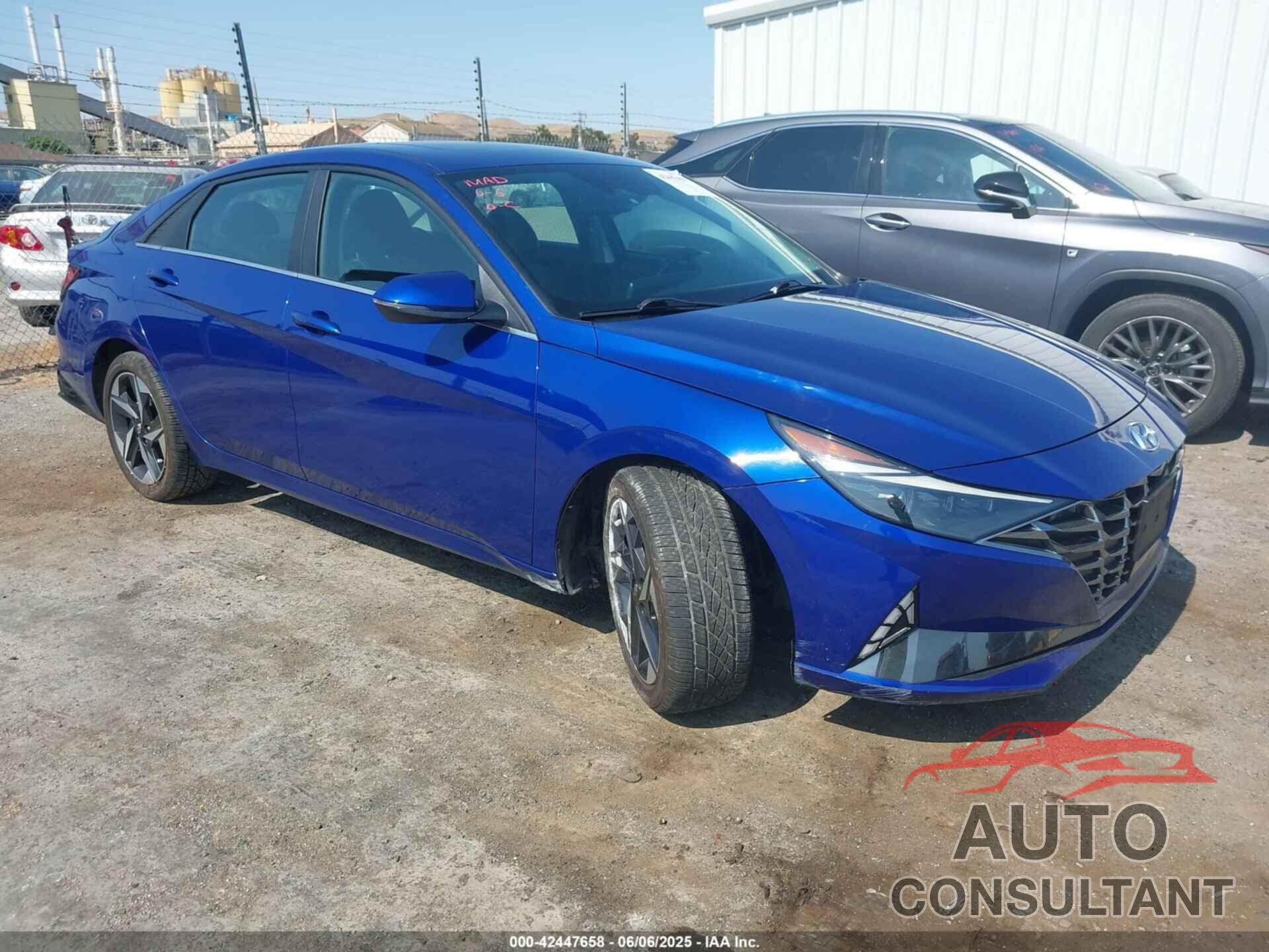 HYUNDAI ELANTRA 2021 - 5NPLP4AG2MH013112