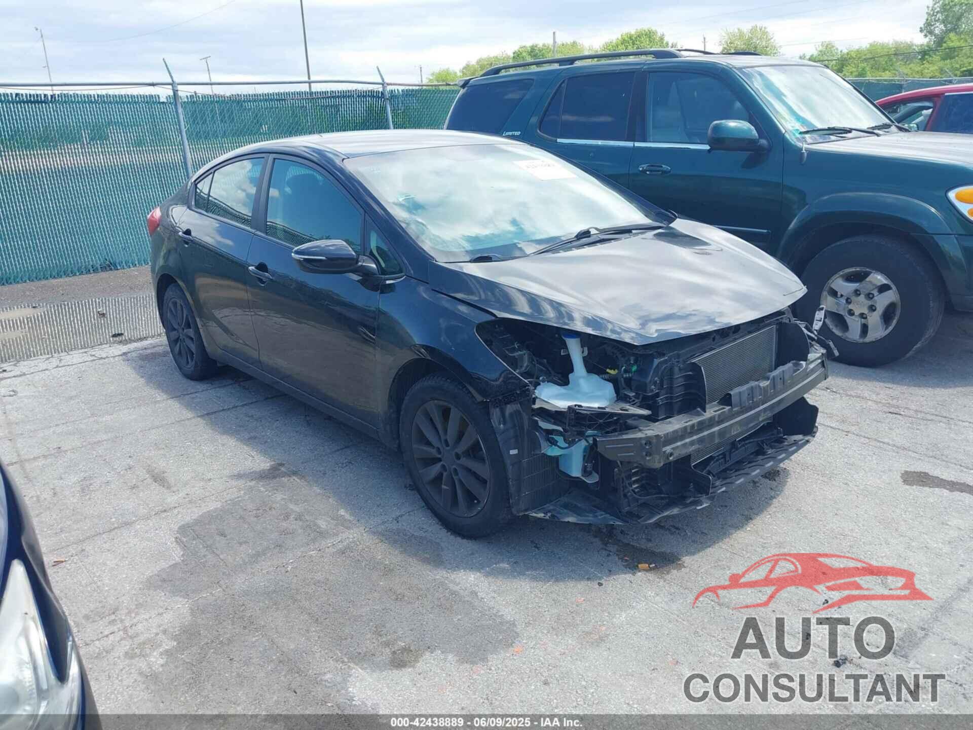 KIA FORTE 2014 - KNAFX4A68E5185048
