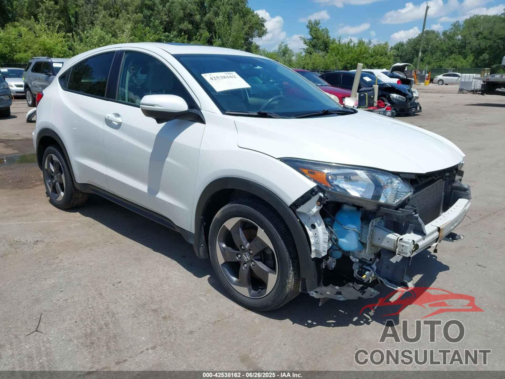 HONDA HR-V 2018 - 3CZRU6H50JM706019