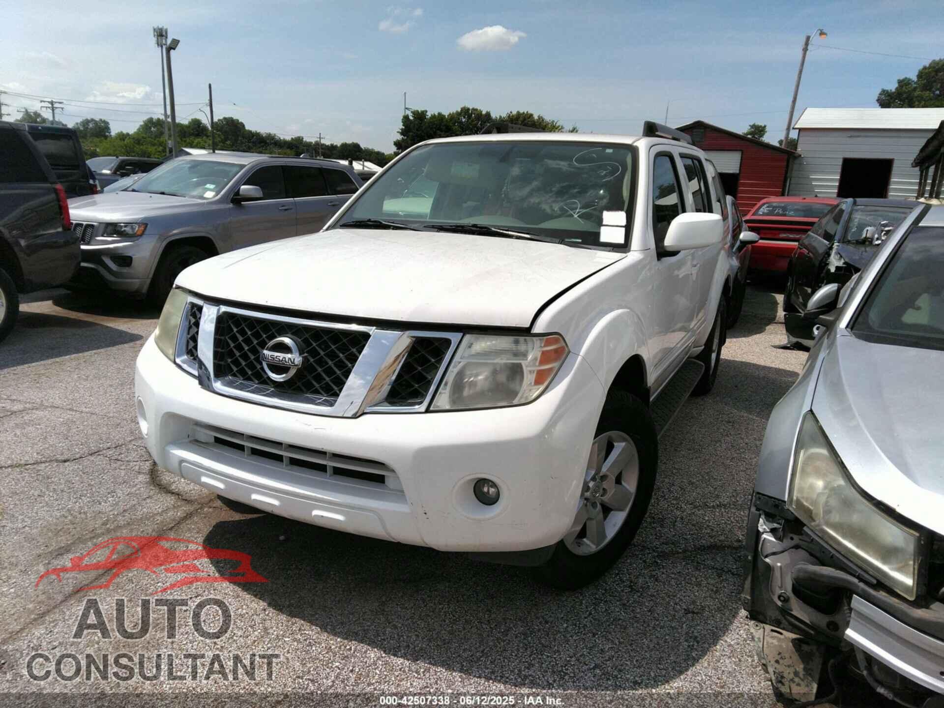 NISSAN PATHFINDER 2011 - 5N1AR1NN8BC612643