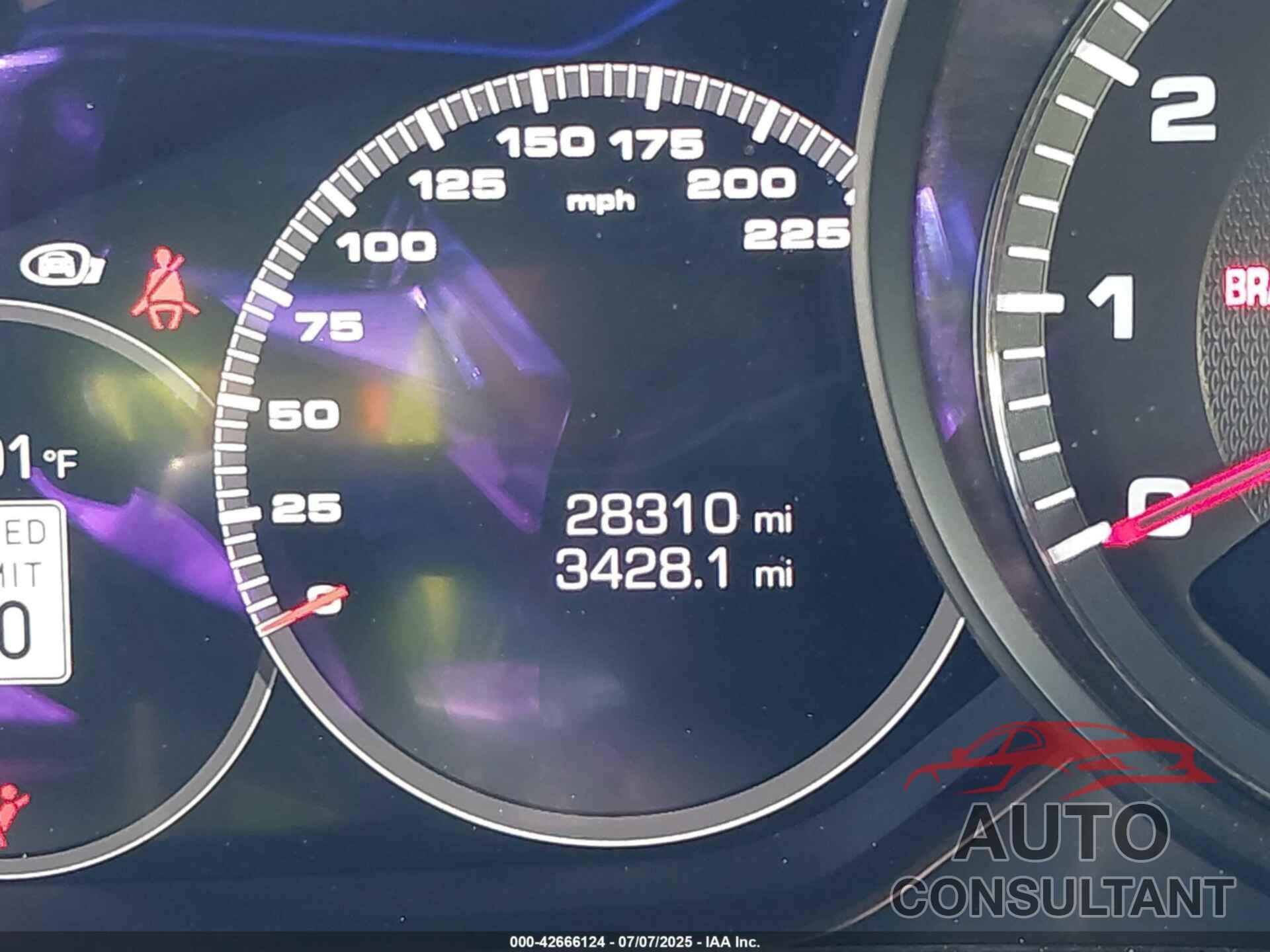PORSCHE PANAMERA 2017 - WP0AF2A77HL151521