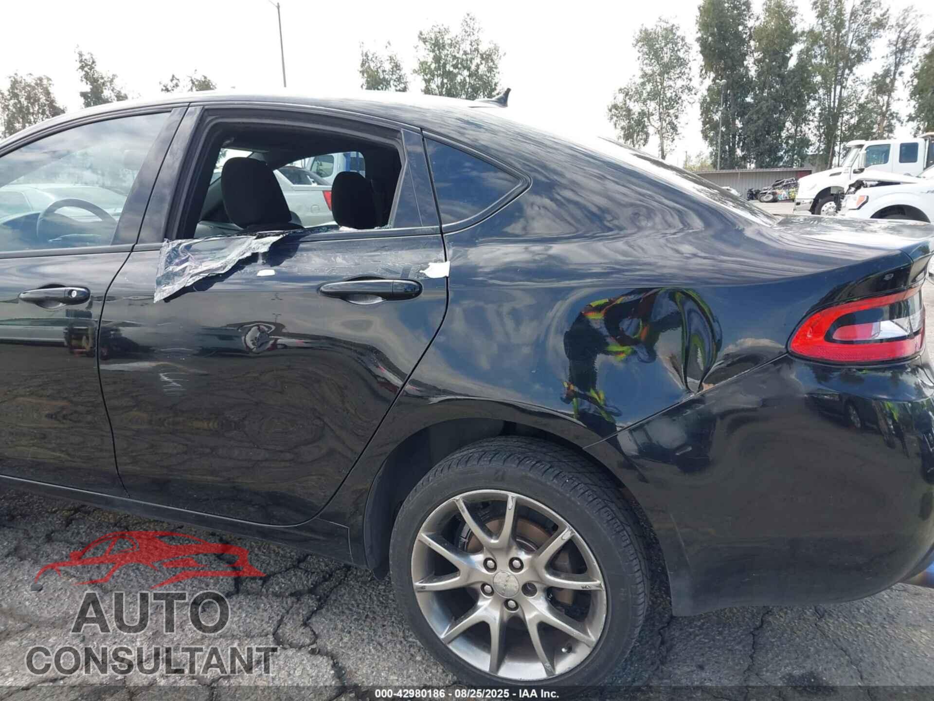 DODGE DART 2015 - 1C3CDFBB4FD165347