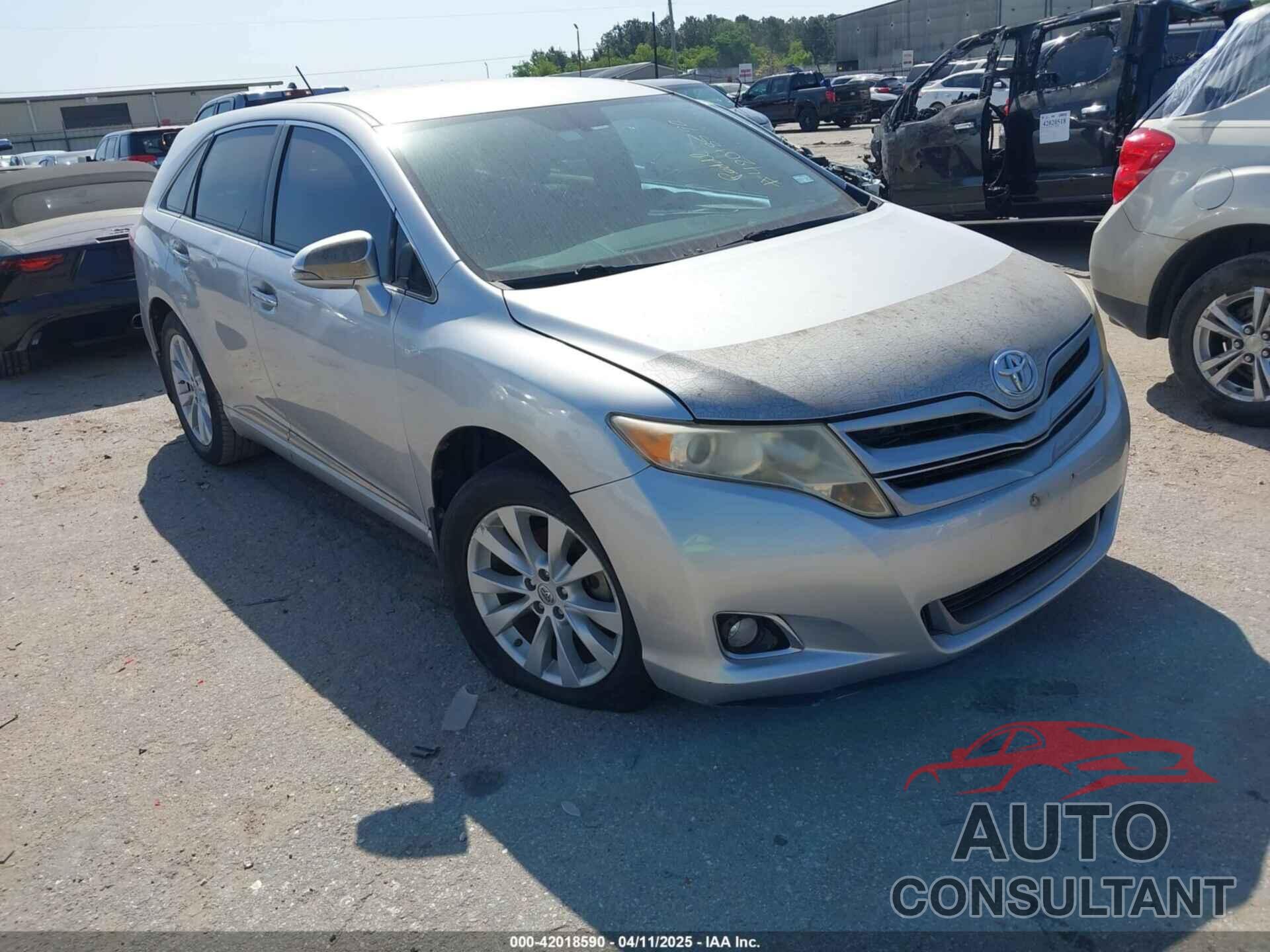 TOYOTA VENZA 2013 - 4T3ZA3BB7DU080502