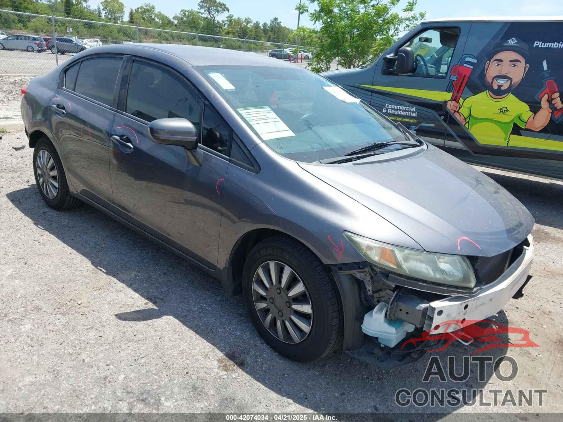 HONDA CIVIC 2014 - 19XFB2F51EE067871