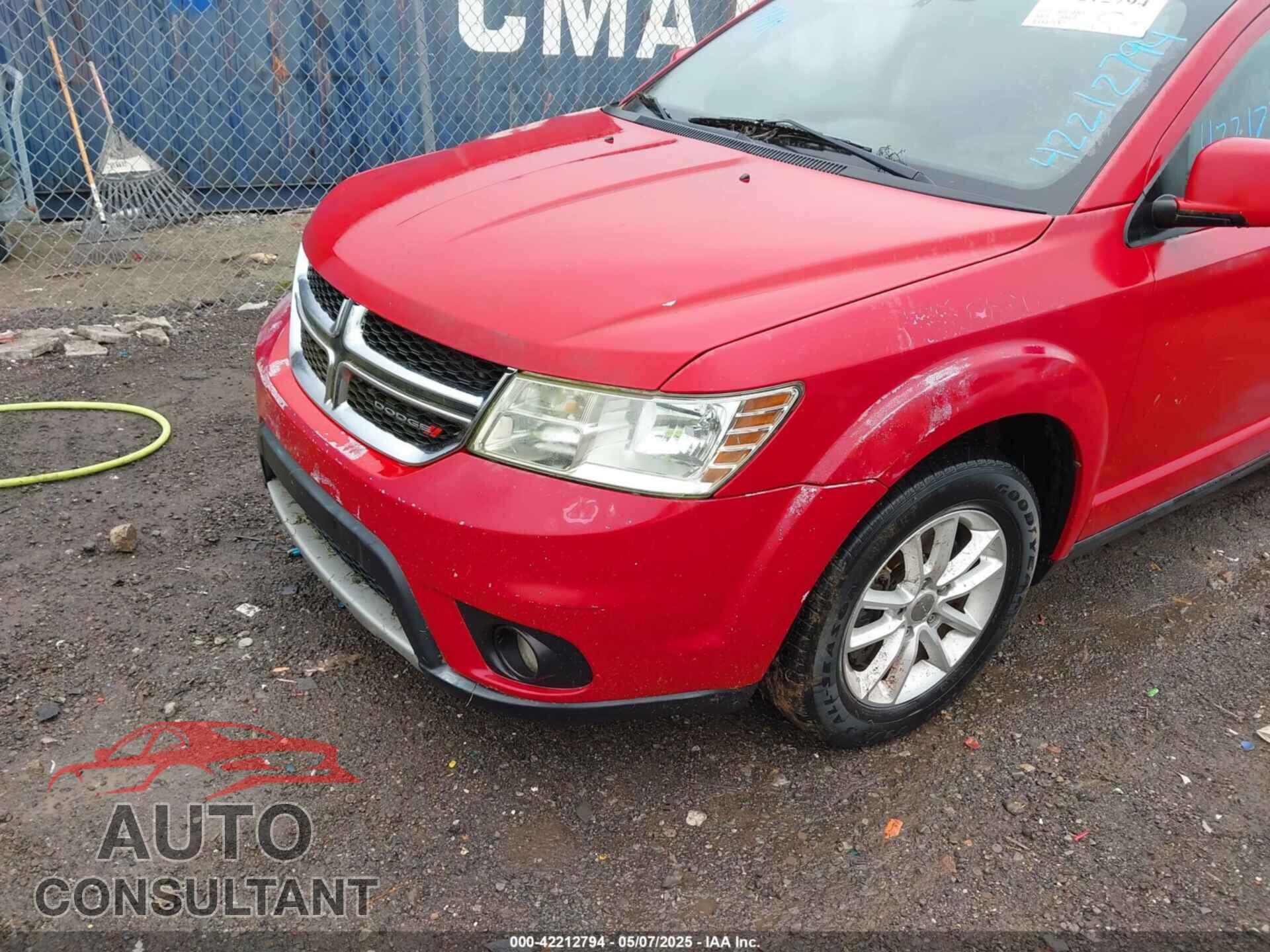 DODGE JOURNEY 2013 - 3C4PDCBG2DT570590