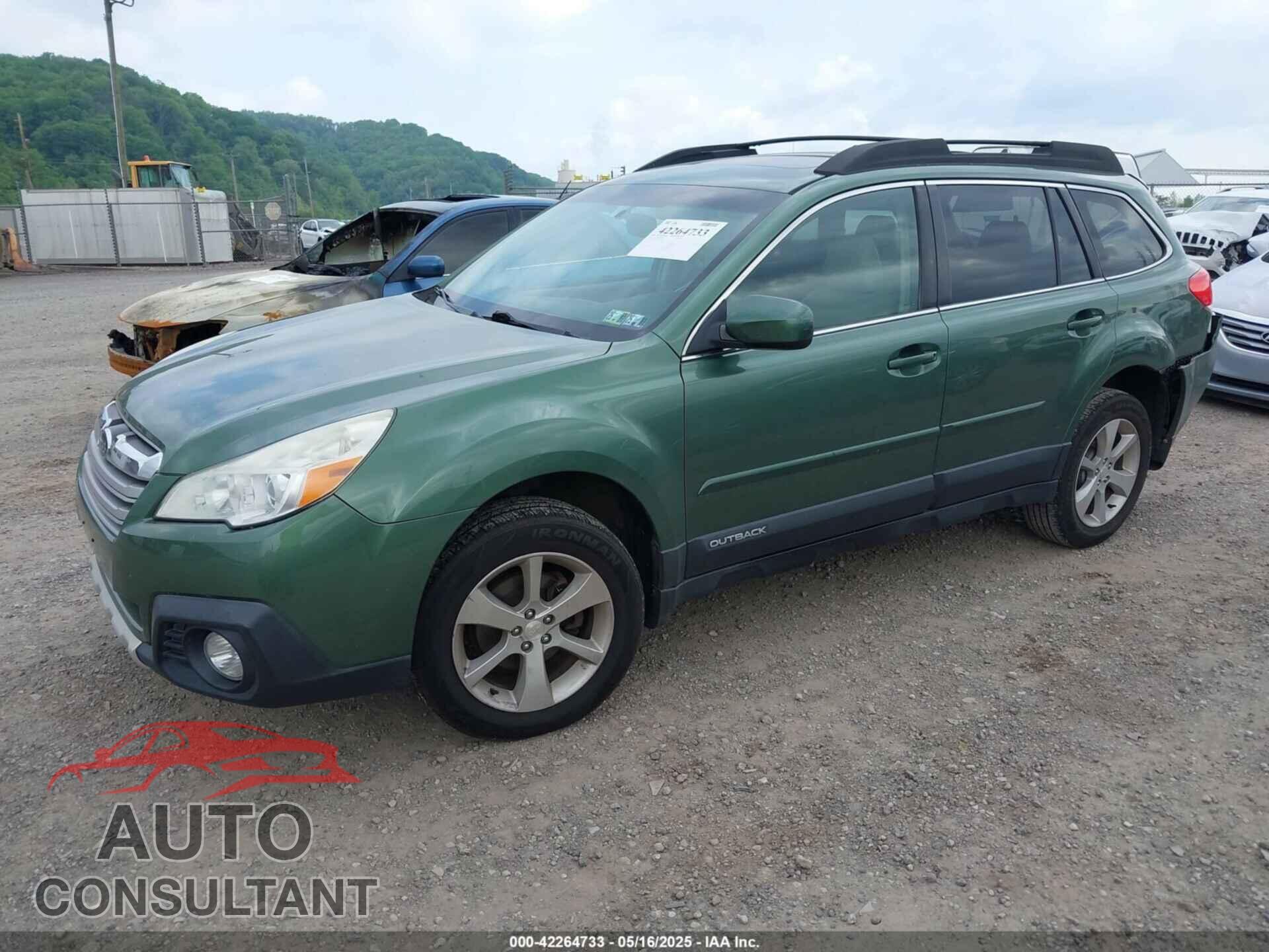 SUBARU OUTBACK 2013 - 4S4BRCLC6D3218062