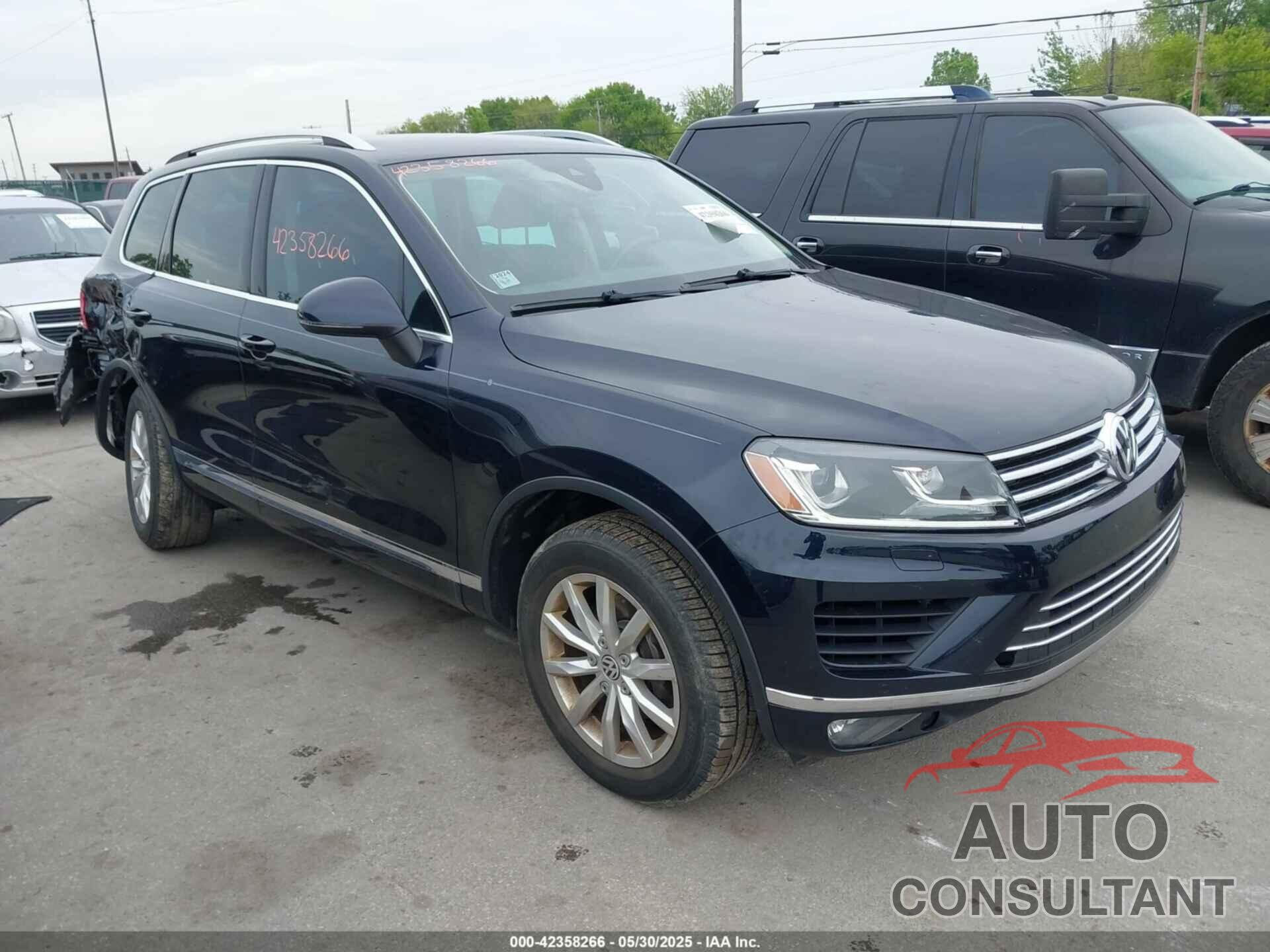 VOLKSWAGEN TOUAREG 2016 - WVGEF9BP7GD012373