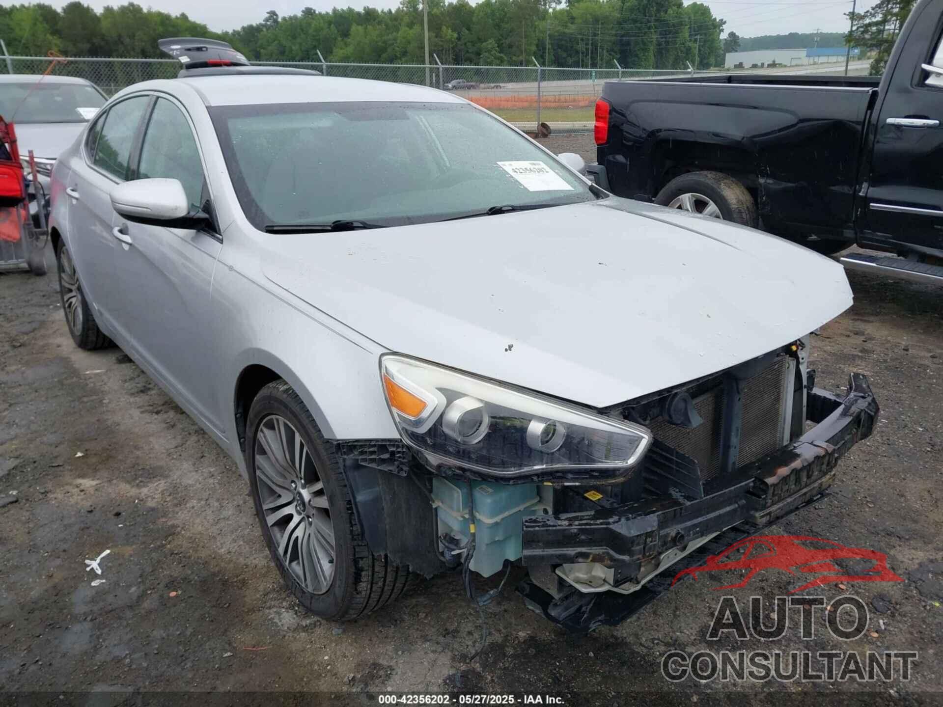 KIA CADENZA 2016 - KNALN4D74G5215386