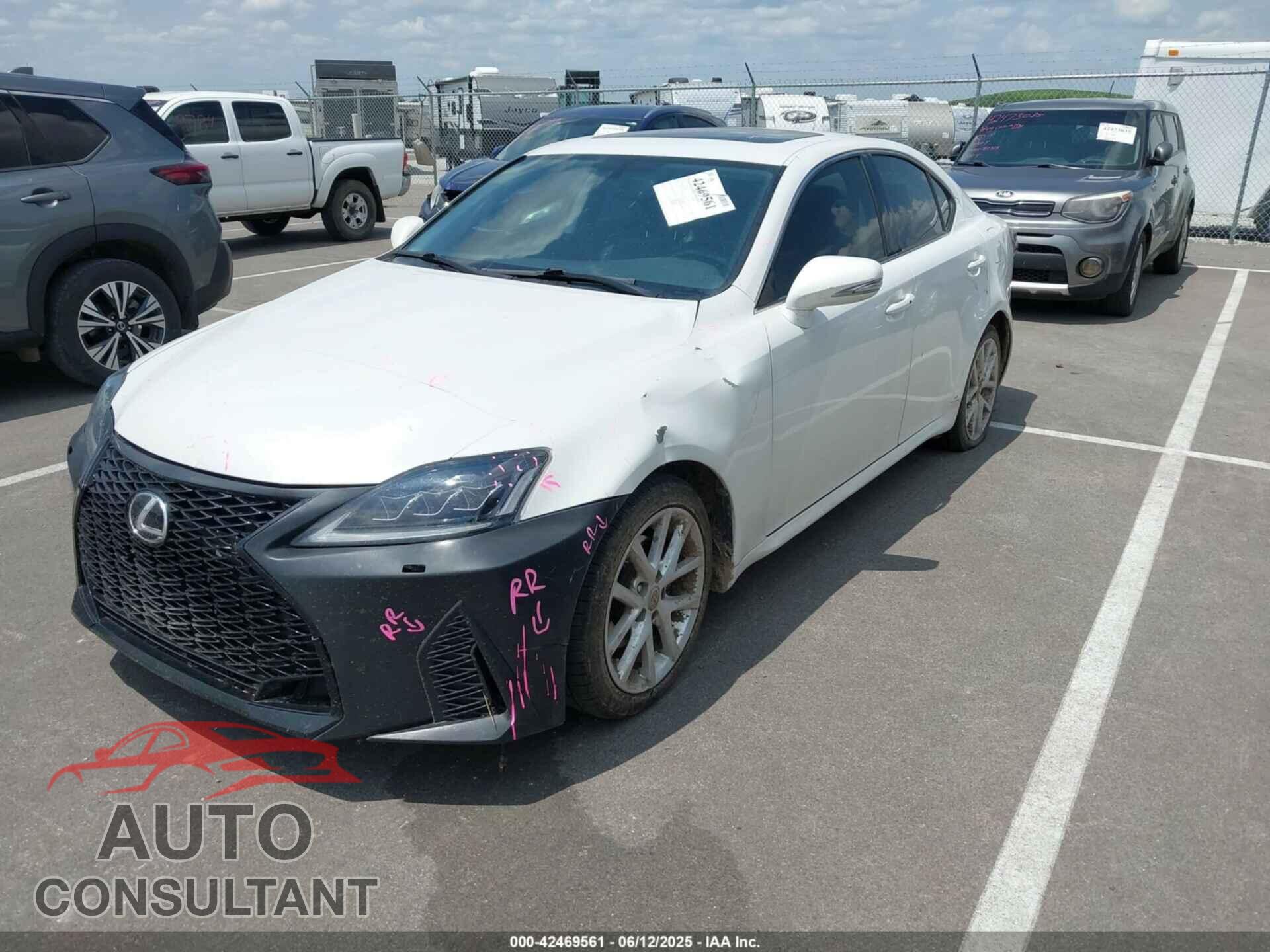 LEXUS IS 250 2011 - JTHCF5C26B2035296