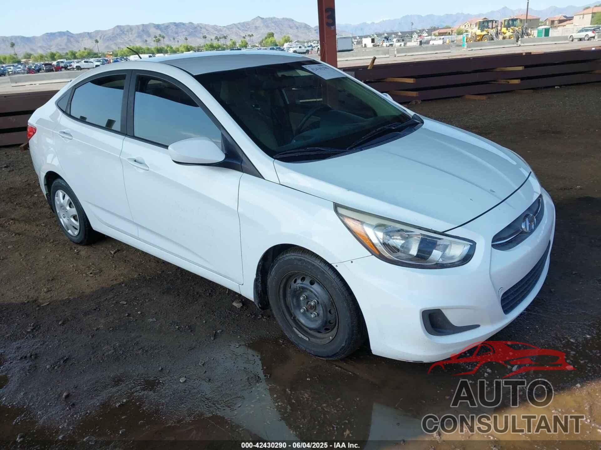 HYUNDAI ACCENT 2016 - KMHCT4AE8GU116292
