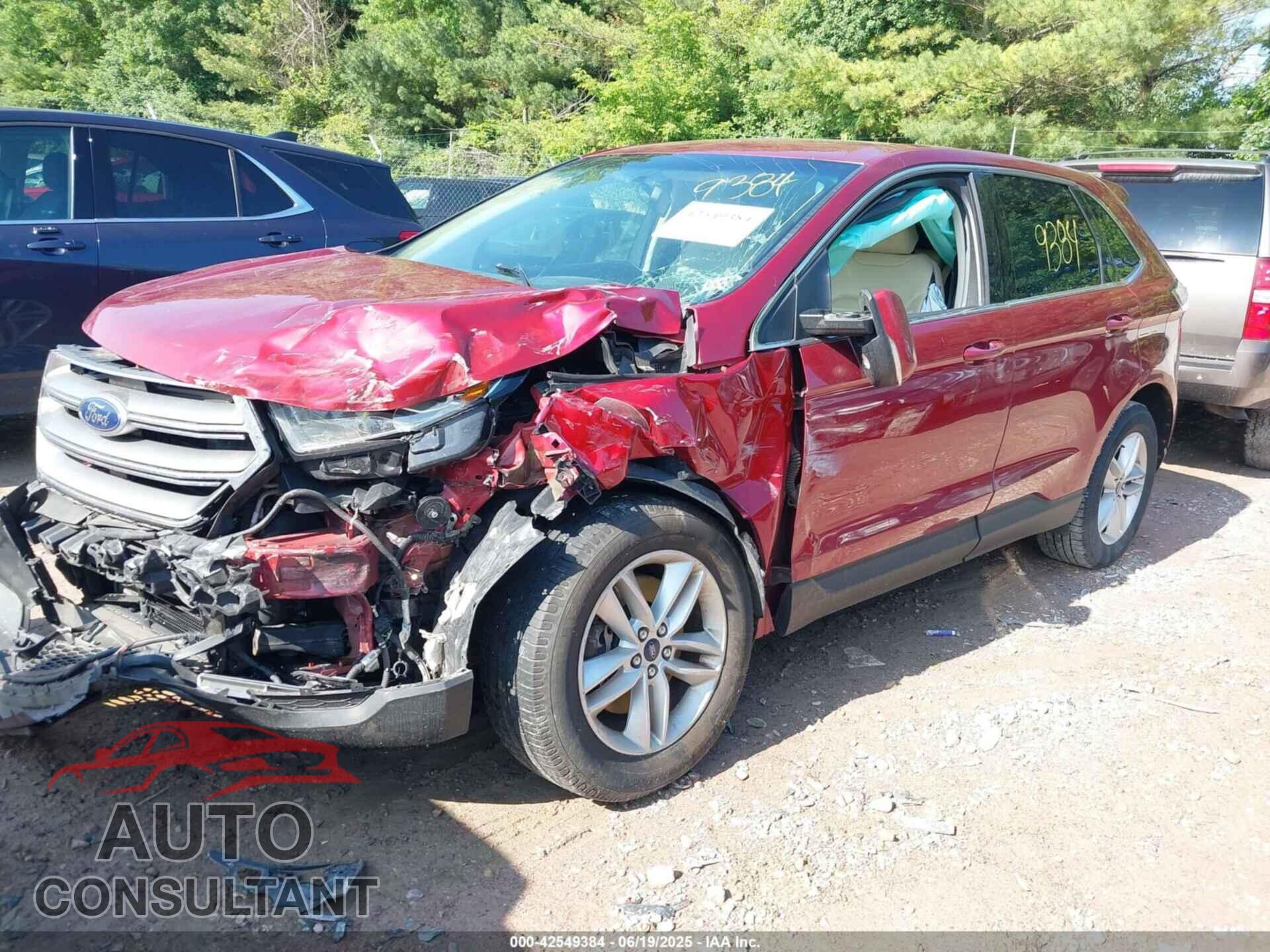 FORD EDGE 2015 - 2FMTK4J90FBC30474