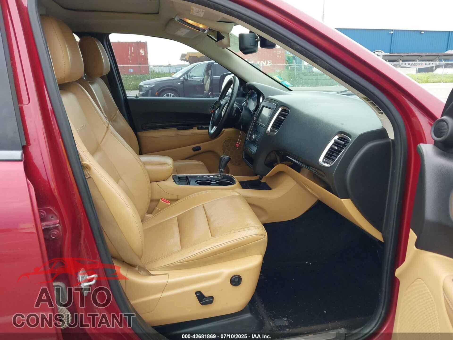 DODGE DURANGO 2013 - 1C4RDJEGXDC637943