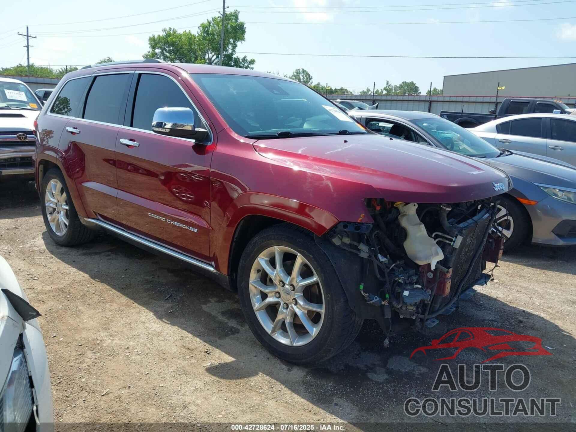 JEEP GRAND CHEROKEE 2016 - 1C4RJFJT4GC377875