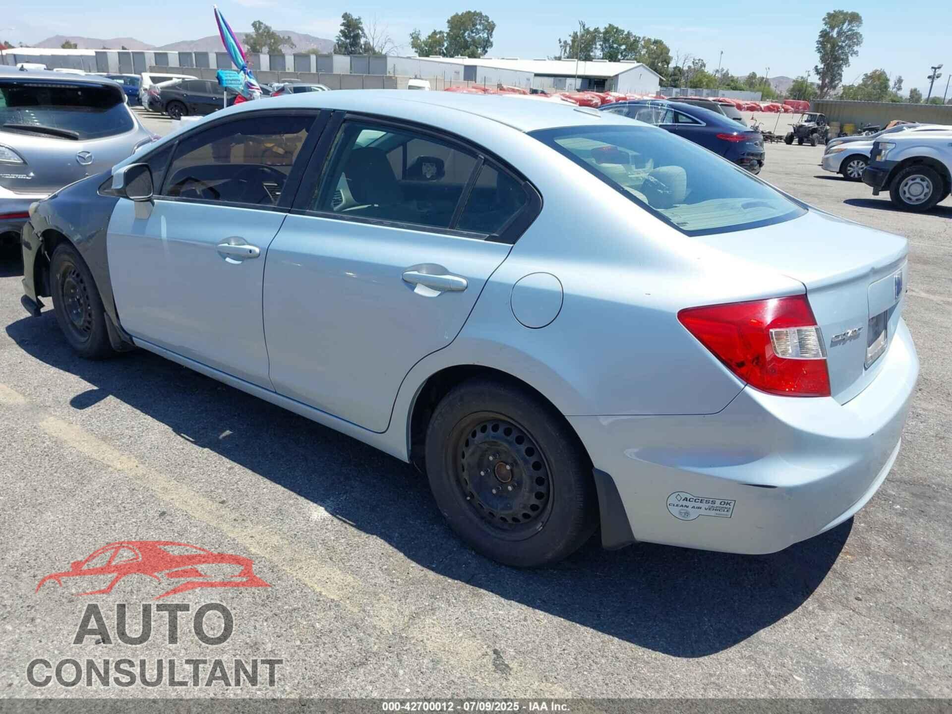HONDA CIVIC 2012 - 19XFB5F5XCE000717