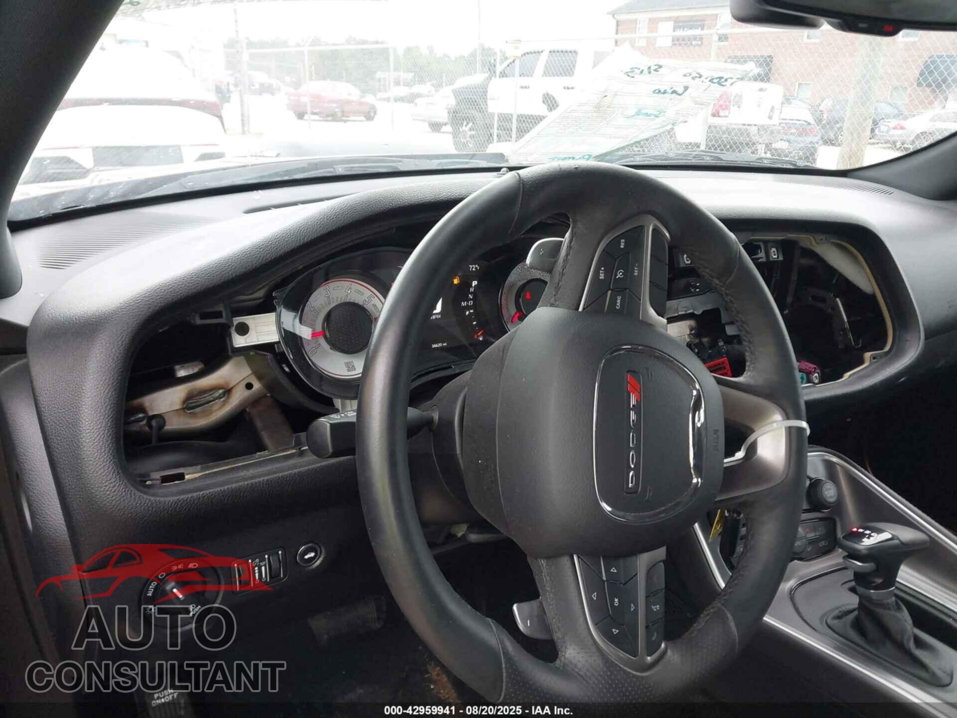 DODGE CHALLENGER 2019 - 2C3CDZFJ3KH606997