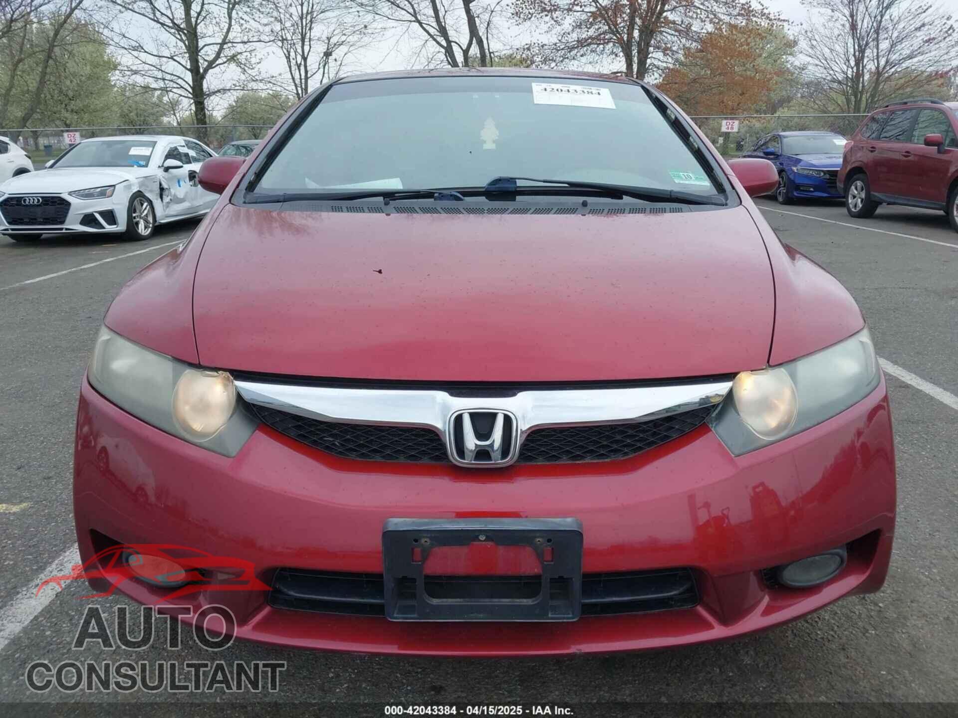 HONDA CIVIC 2011 - 2HGFA1F58BH526876