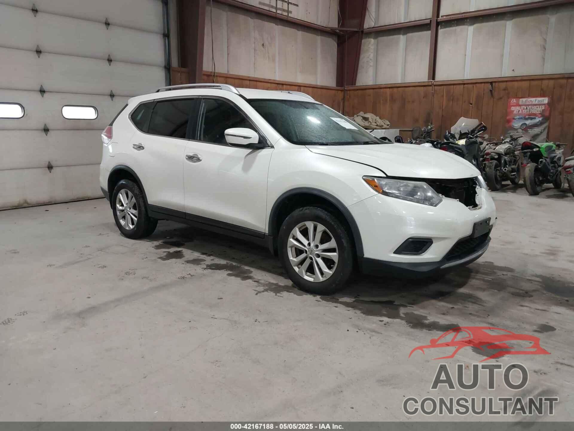 NISSAN ROGUE 2016 - KNMAT2MV2GP614966