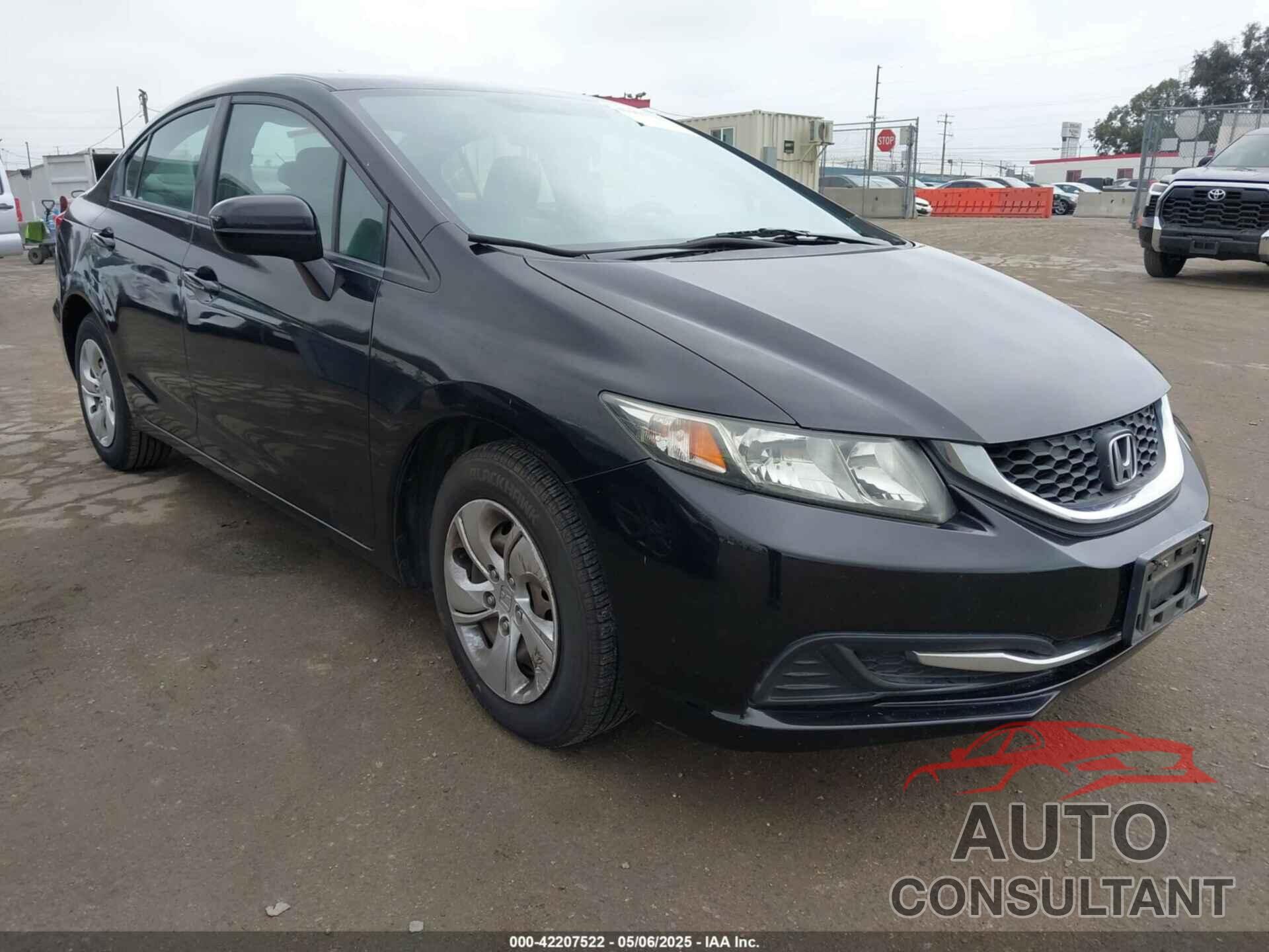 HONDA CIVIC 2014 - 19XFB2F53EE241827