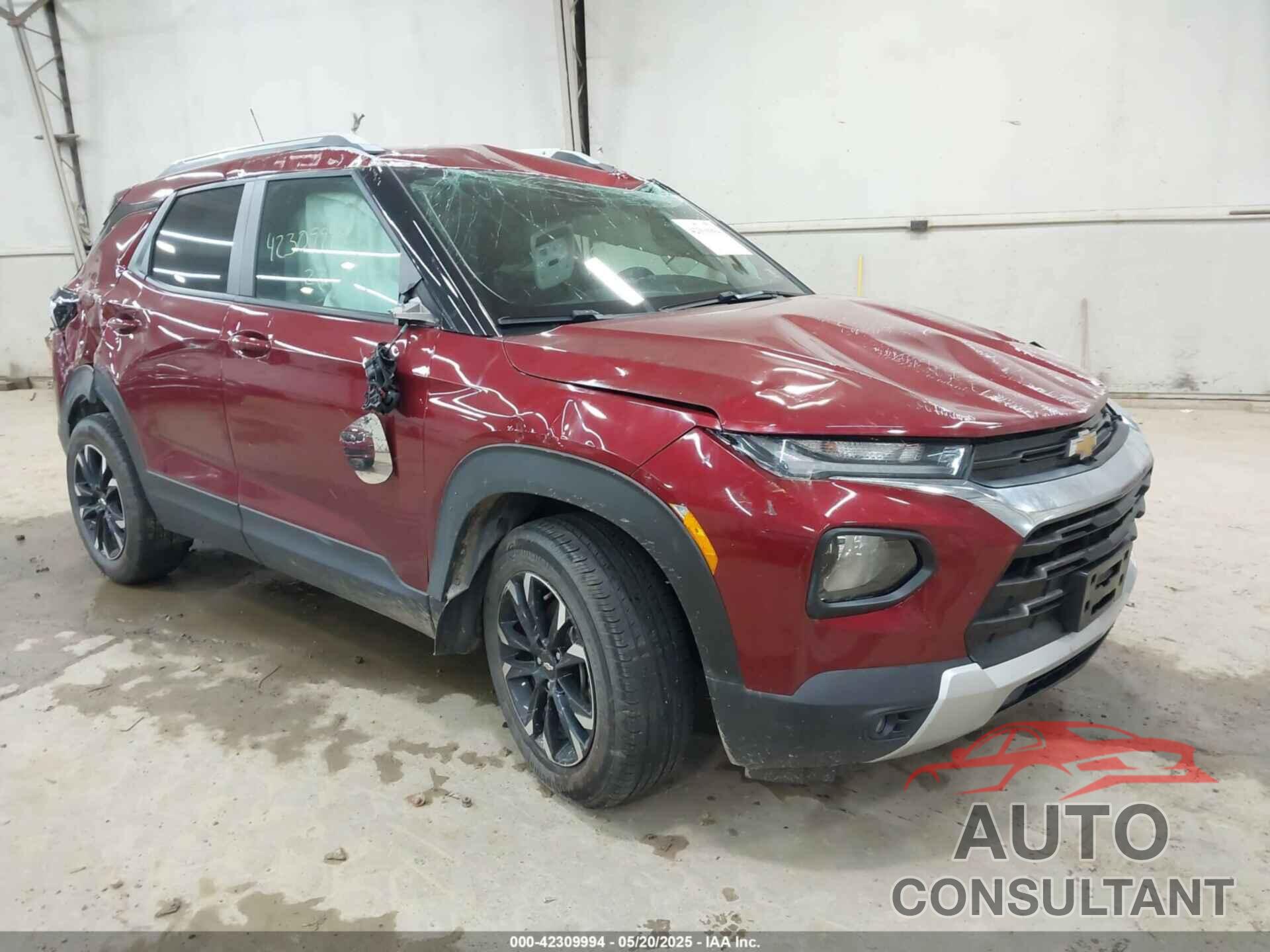 CHEVROLET TRAILBLAZER 2022 - KL79MPSL3NB061458