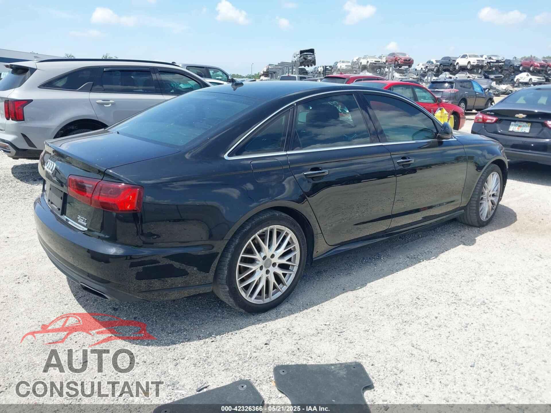 AUDI A6 2016 - WAUGFAFC7GN142070