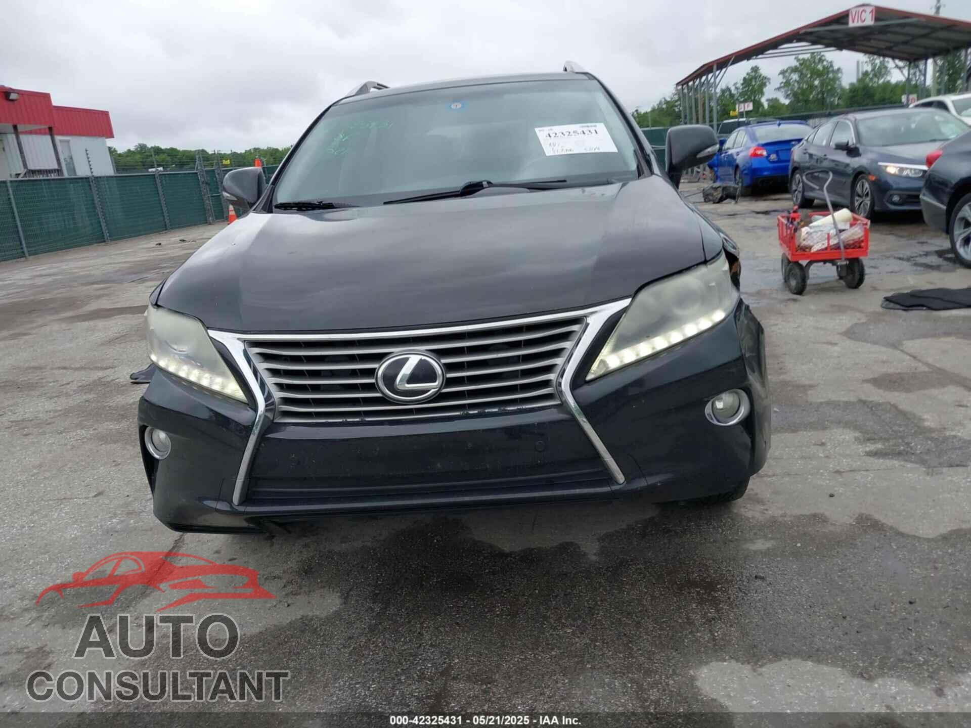 LEXUS RX 350 2013 - 2T2ZK1BA7DC123749