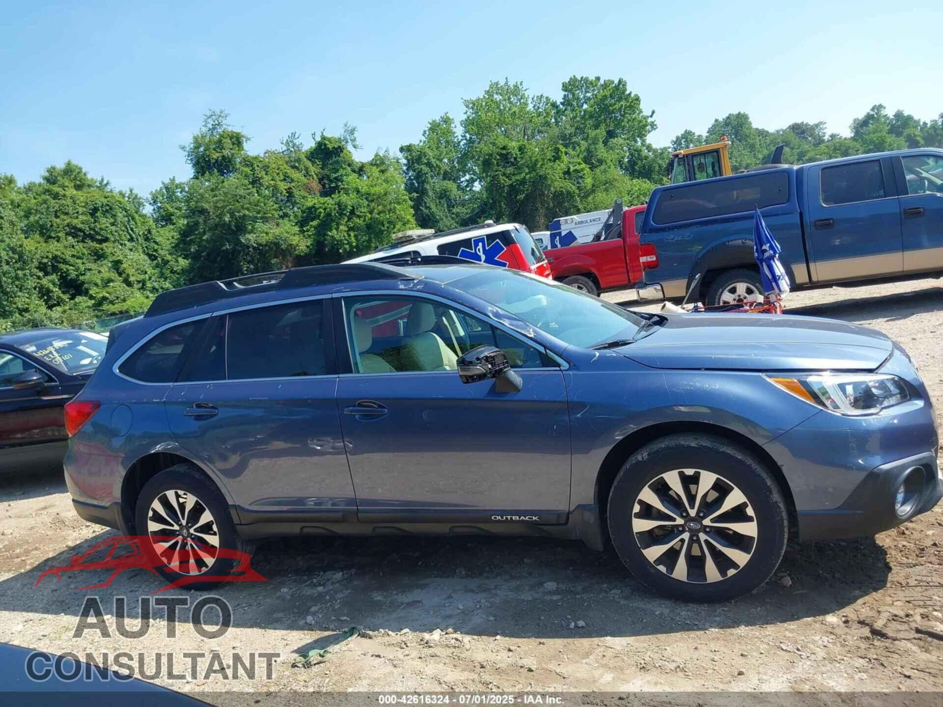 SUBARU OUTBACK 2017 - 4S4BSANC4H3347140