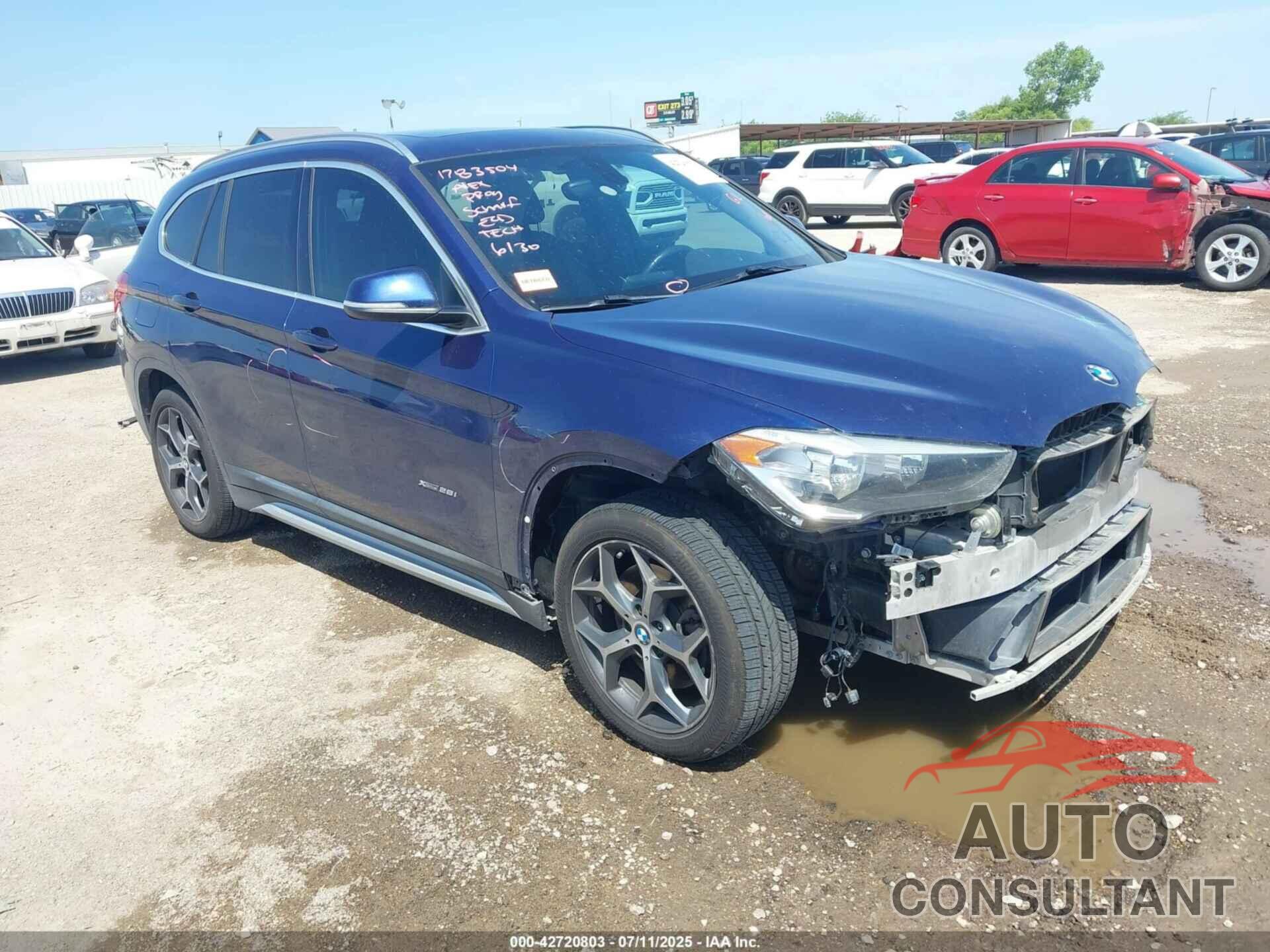 BMW X1 2016 - WBXHT3C35GP888508