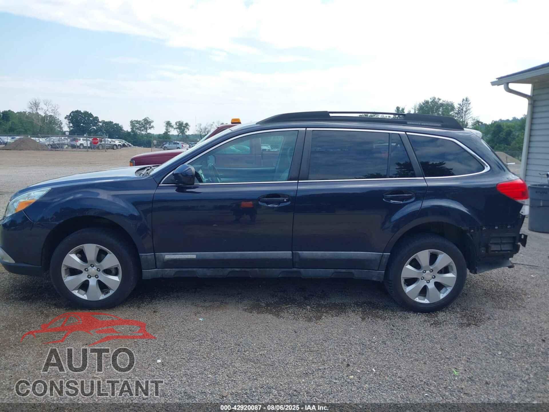 SUBARU OUTBACK 2012 - 4S4BRBCC5C3228106