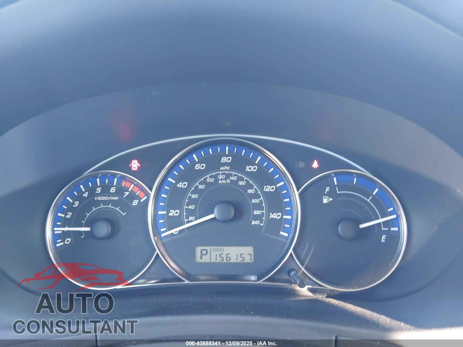SUBARU FORESTER 2012 - JF2SHAEC9CH449825