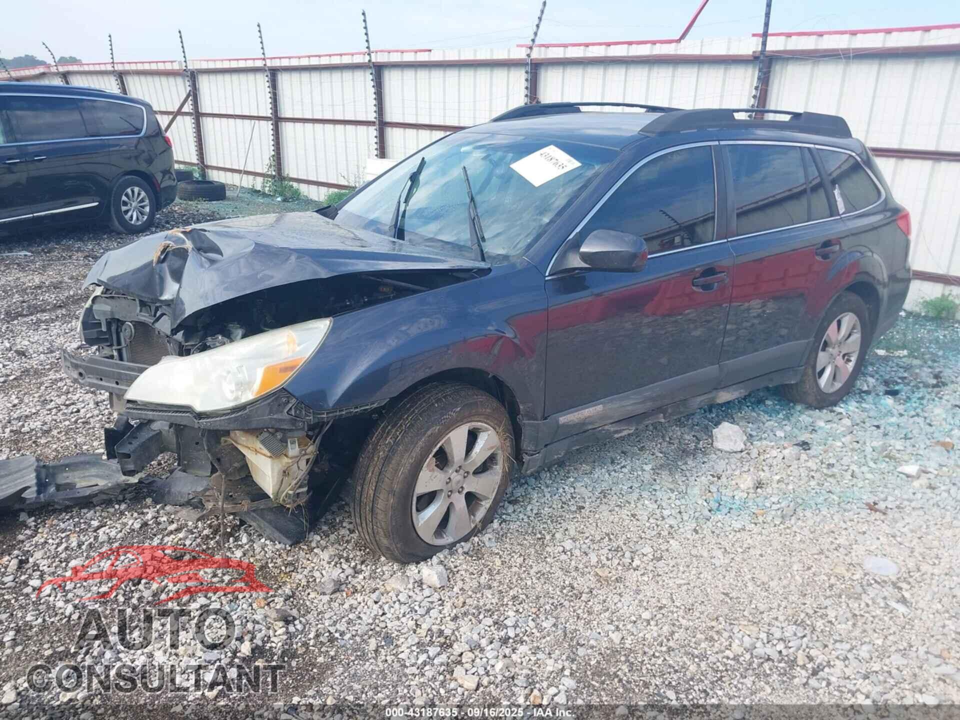 SUBARU OUTBACK 2010 - 4S4BREFC8A2349776