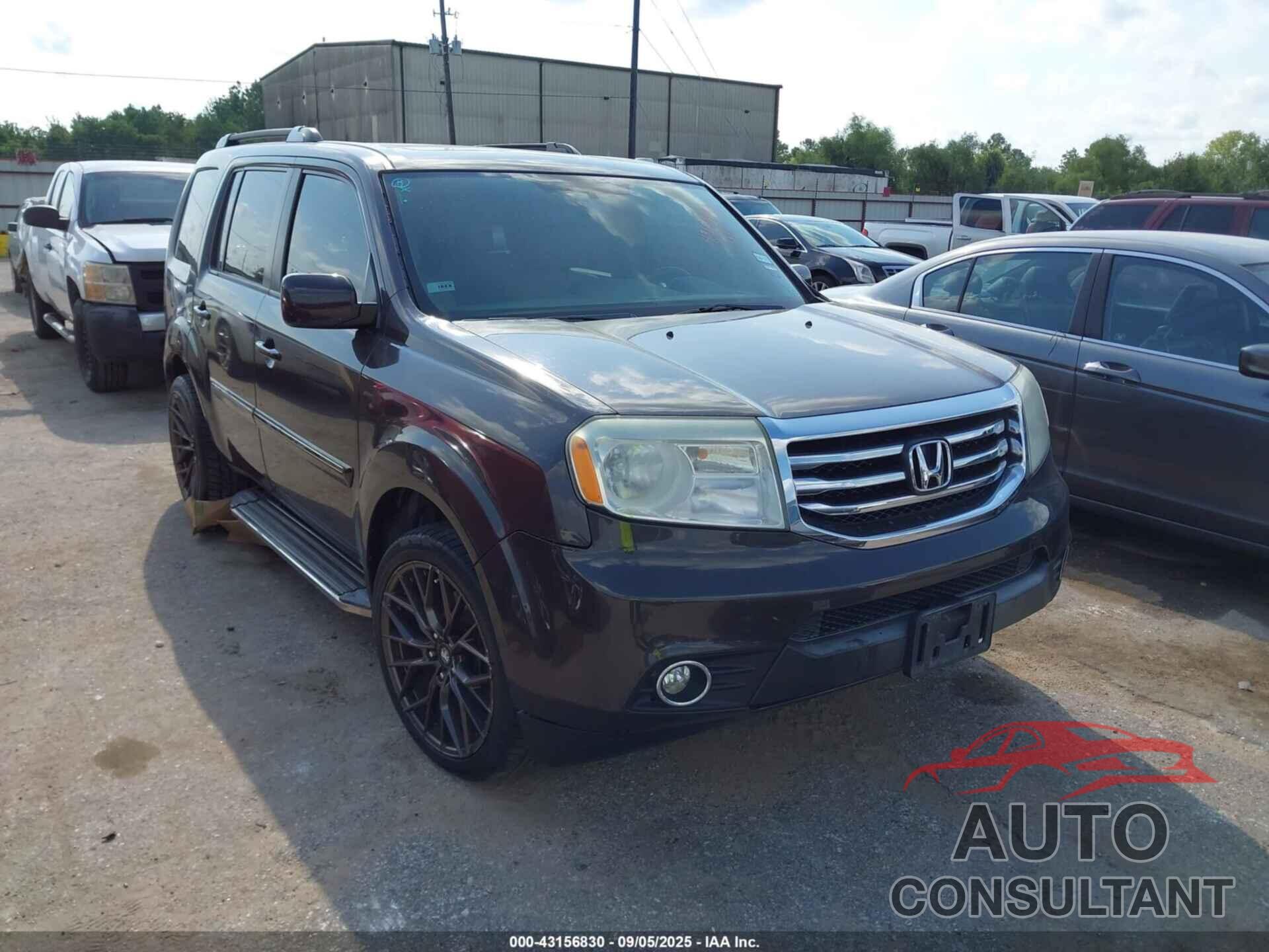 HONDA PILOT 2013 - 5FNYF3H54DB024750