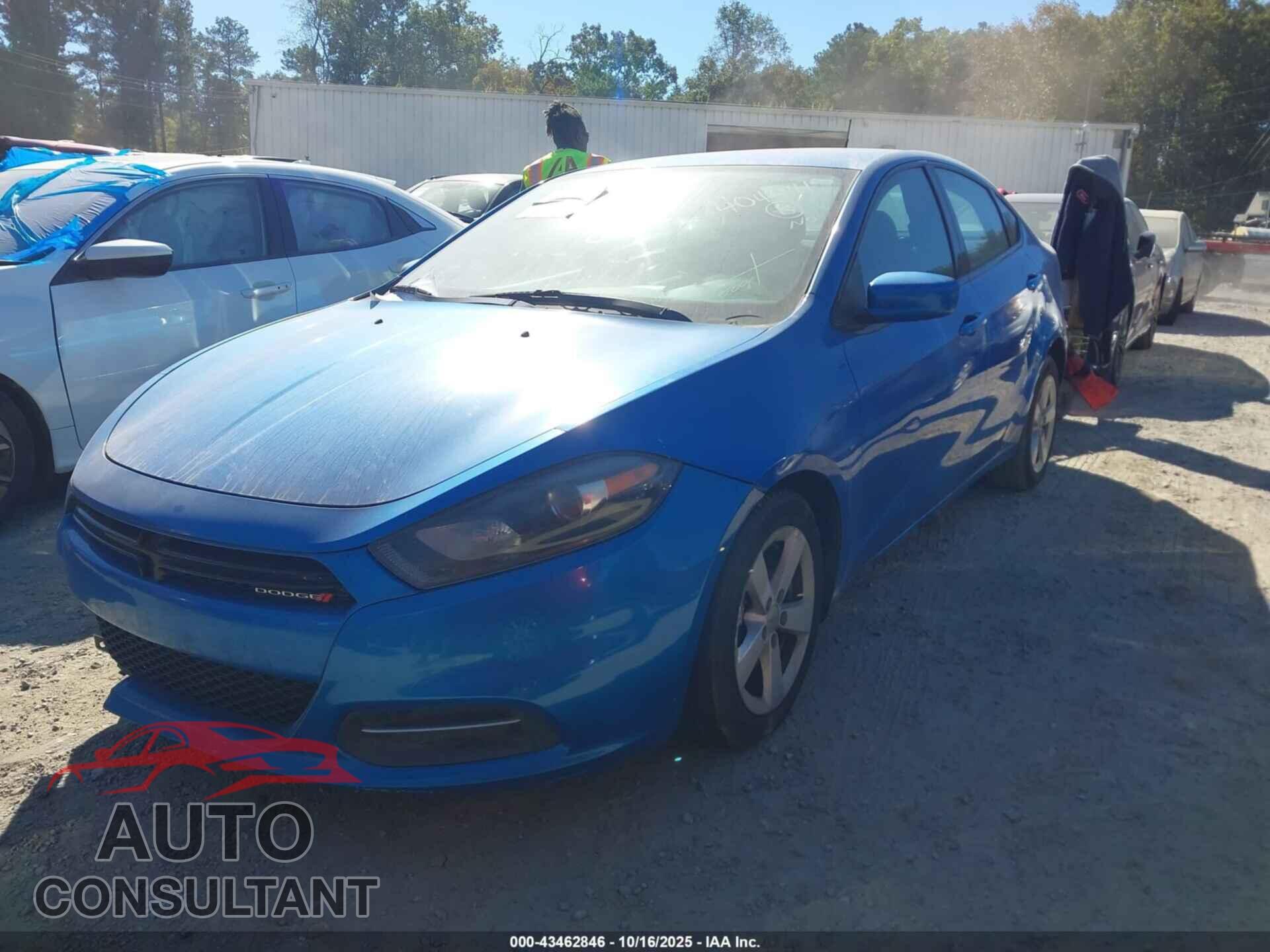 DODGE DART 2015 - 1C3CDFBB9FD404441