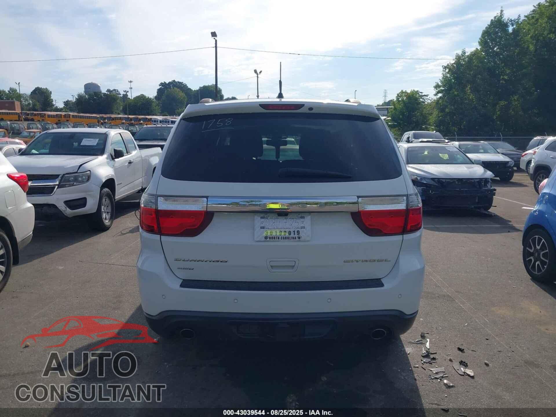 DODGE DURANGO 2013 - 1C4SDJET9DC561758