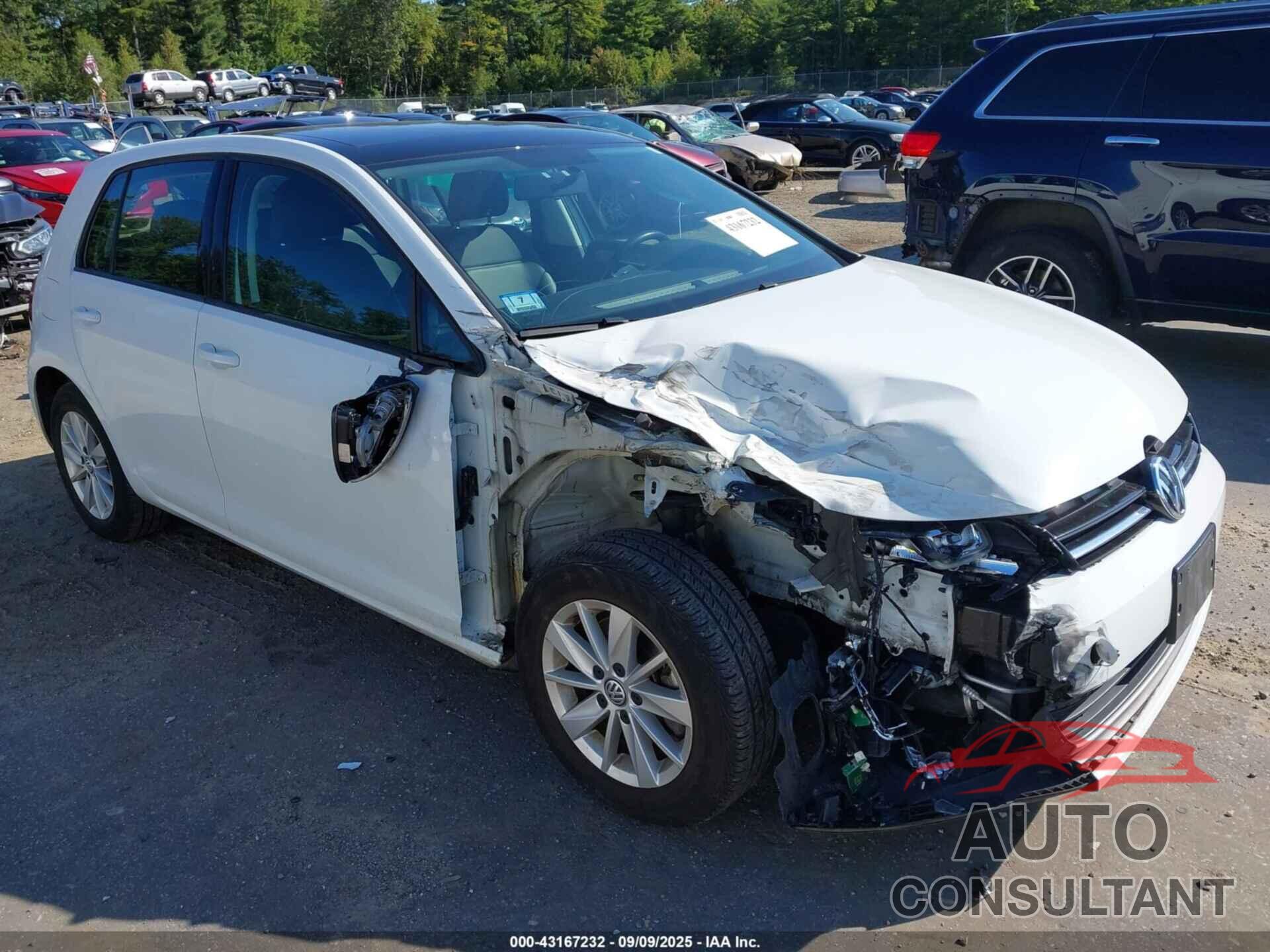 VOLKSWAGEN GOLF 2015 - 3VW217AU7FM094476