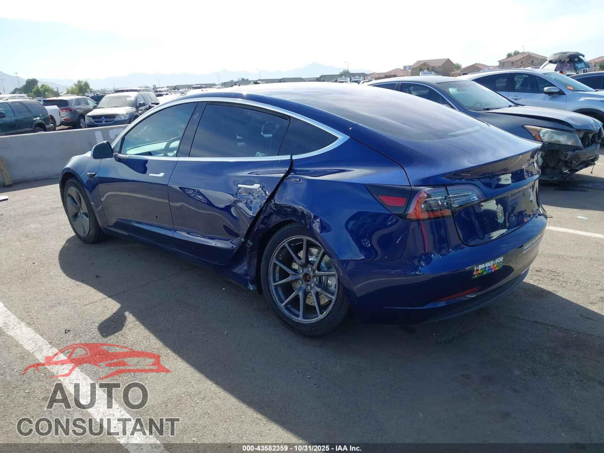 TESLA MODEL 3 2018 - 5YJ3E1EA7JF032632