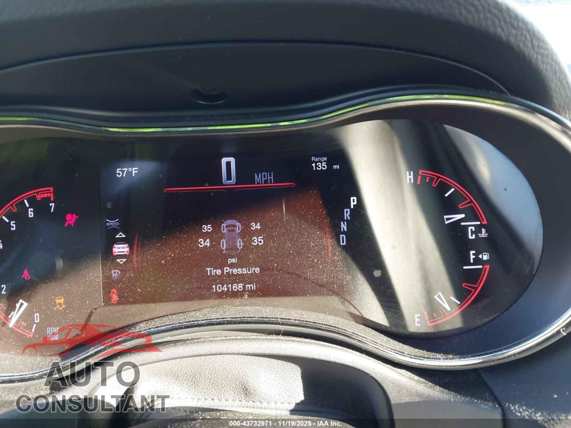 DODGE DURANGO 2019 - 1C4RDJDG2KC651964