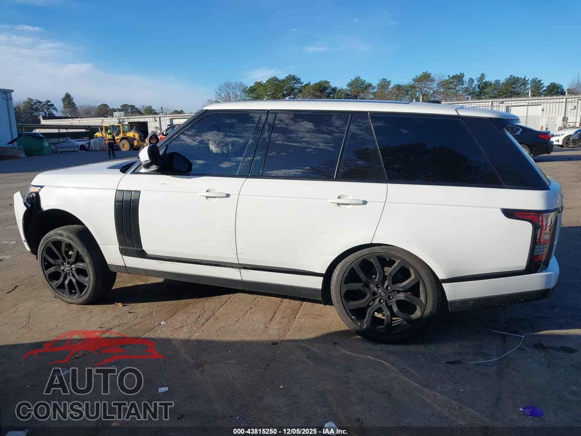 LAND ROVER RANGE ROVER 2015 - SALGS2VF6FA206422
