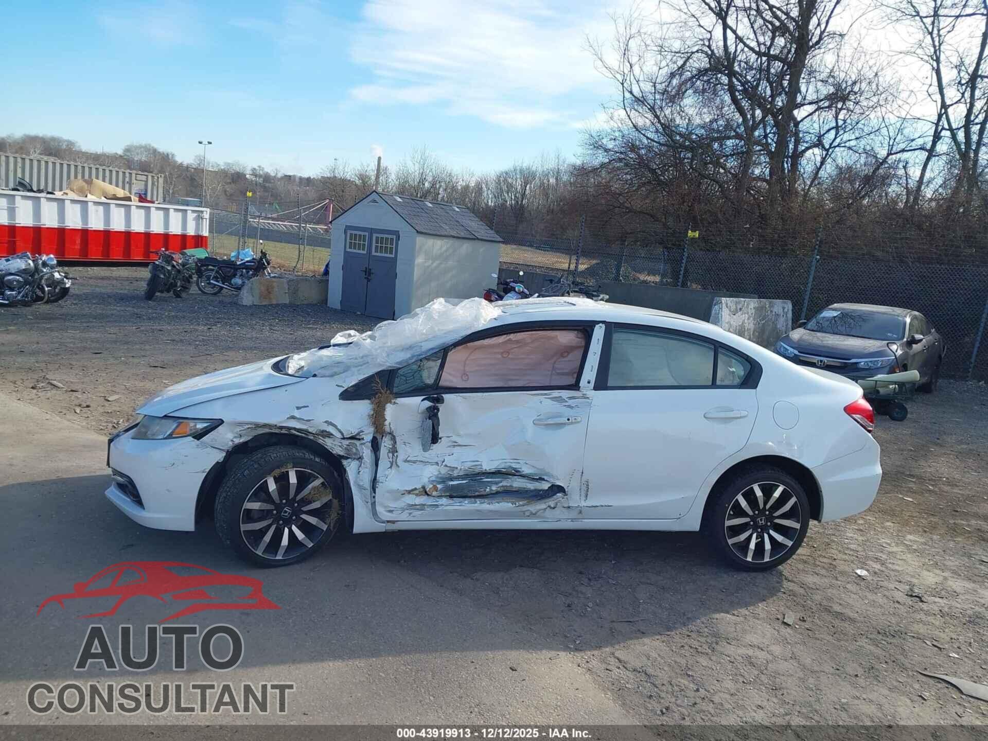 HONDA CIVIC 2014 - 19XFB2F90EE242534