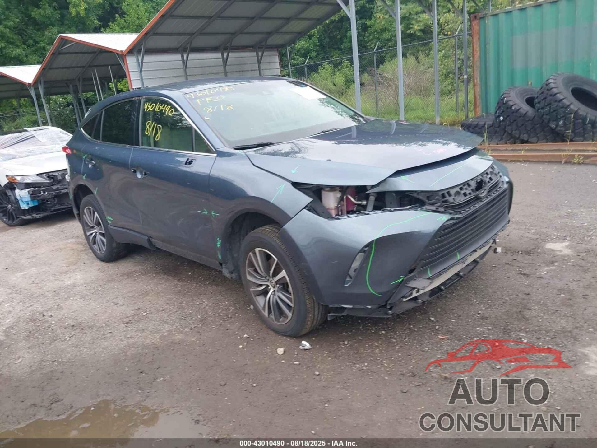 TOYOTA VENZA 2022 - JTEAAAAH6NJ112908